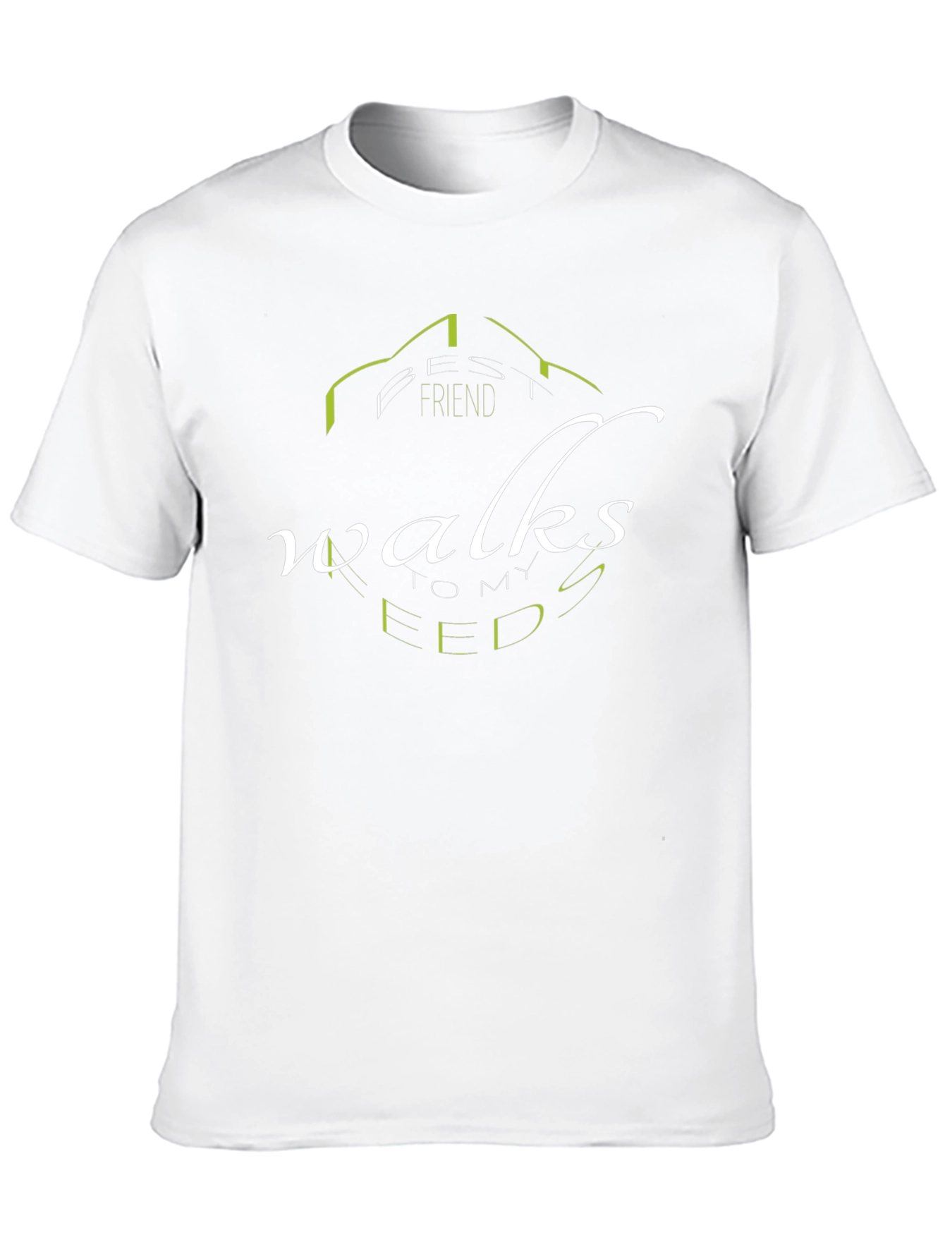 Friends Walks To My Feed T-Shirt