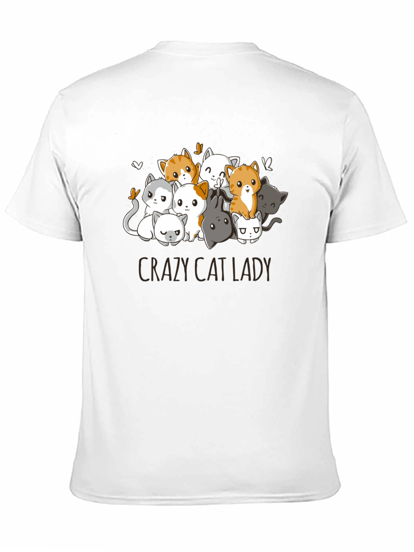 Crazy Cat Lady Graphic T-Shirt