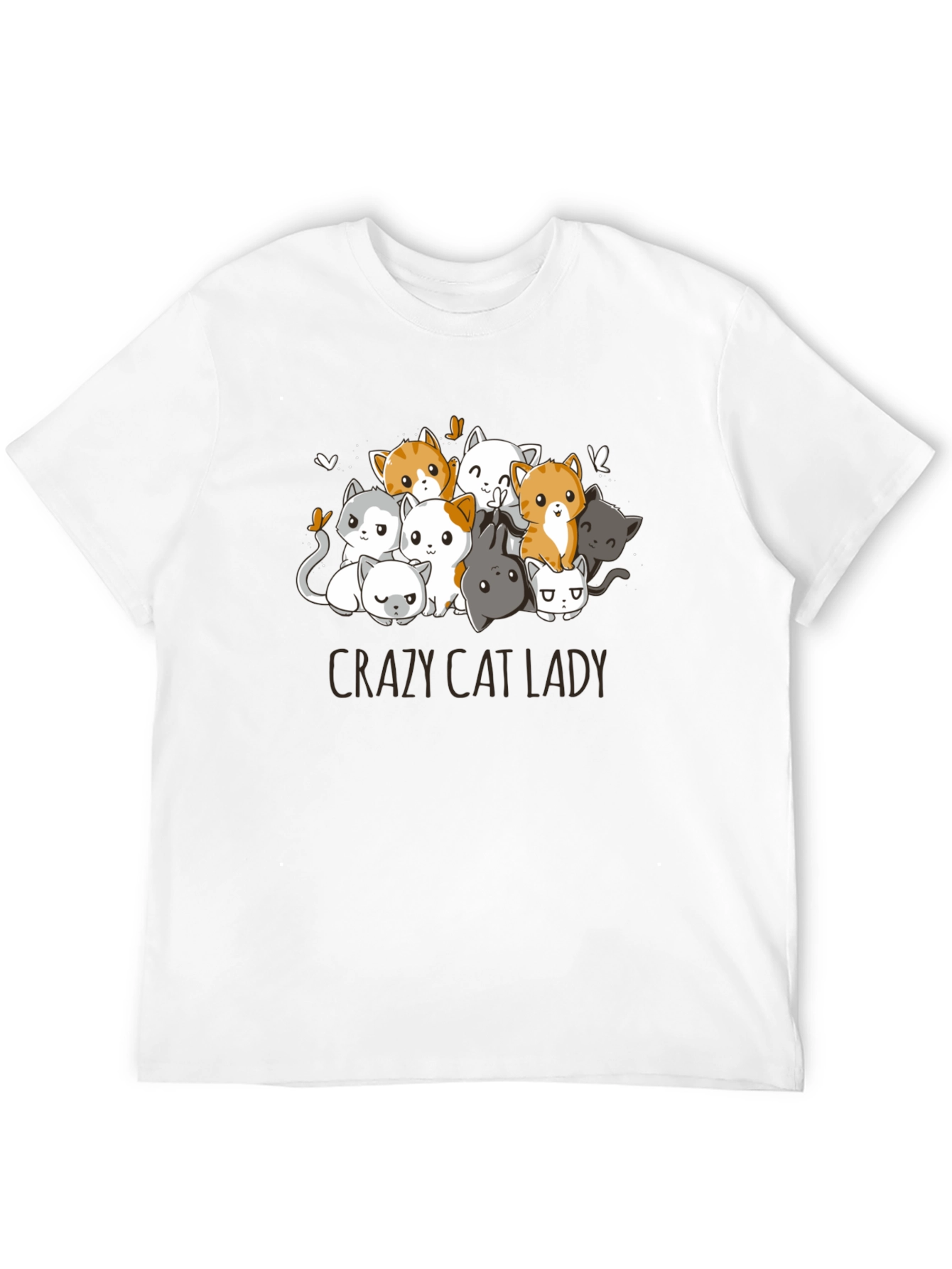 Crazy Cat Lady Graphic T-Shirt