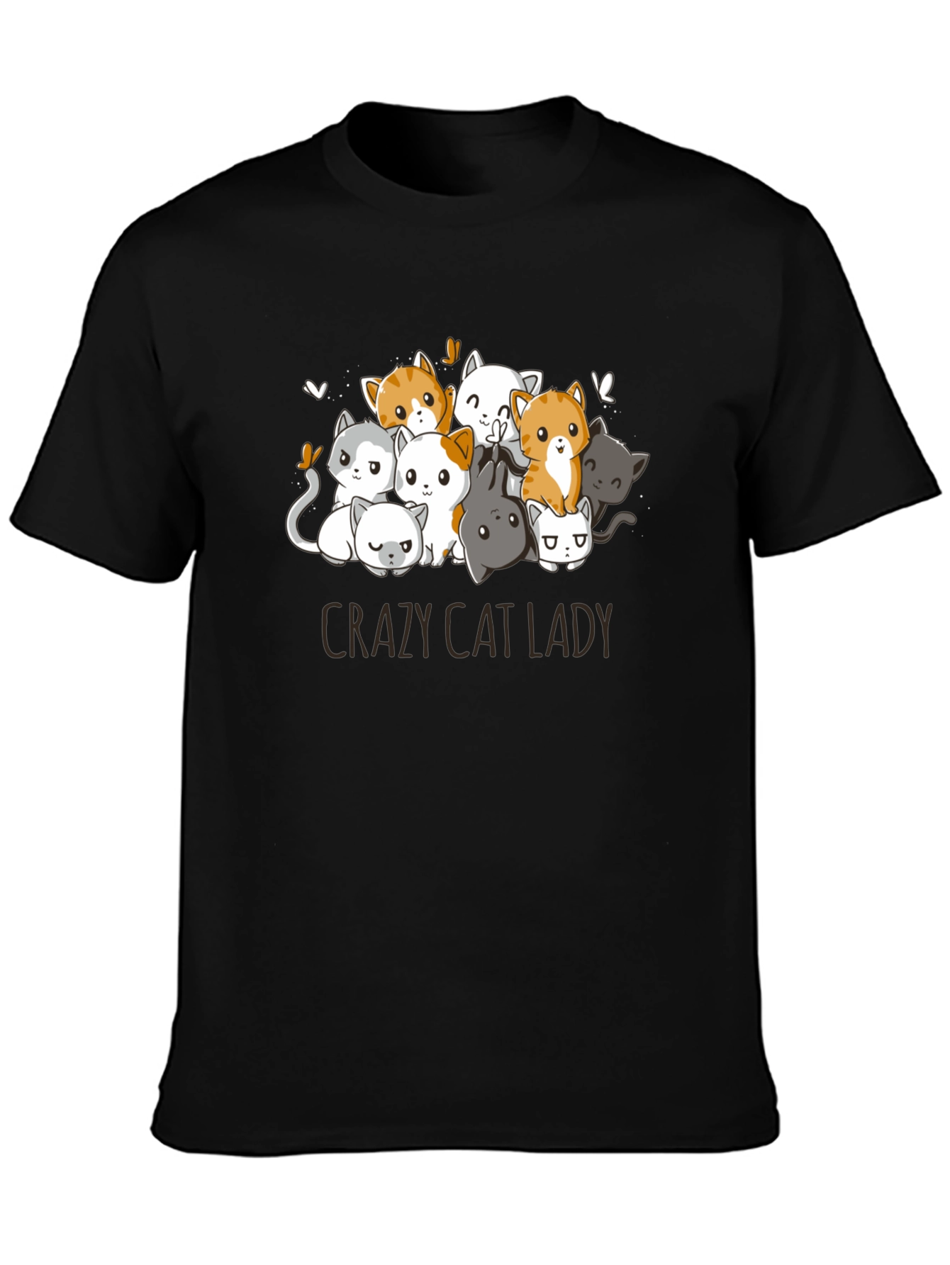 Crazy Cat Lady Graphic T-Shirt