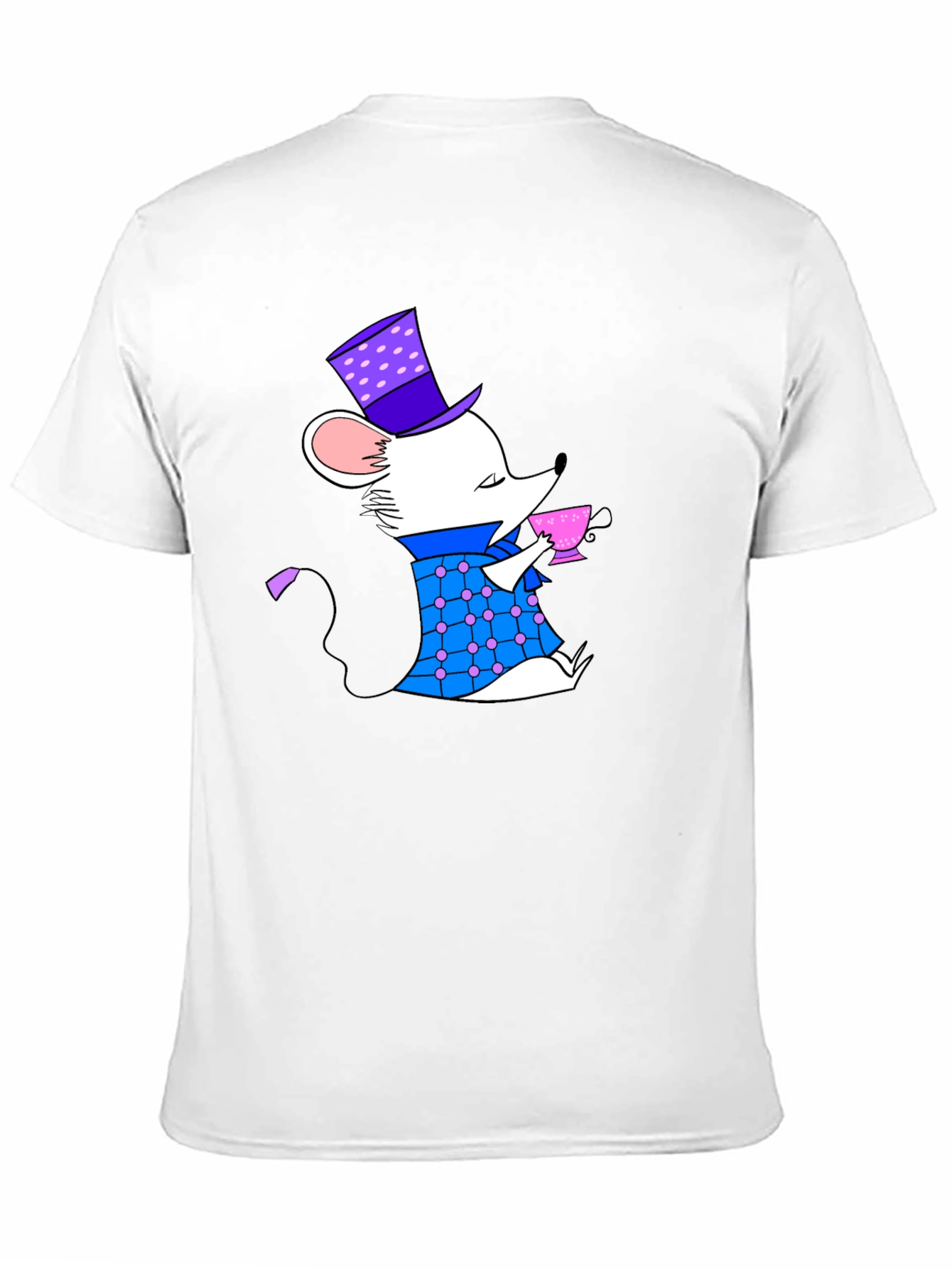 Whimsical Mouse Tea Party Graphic Tee