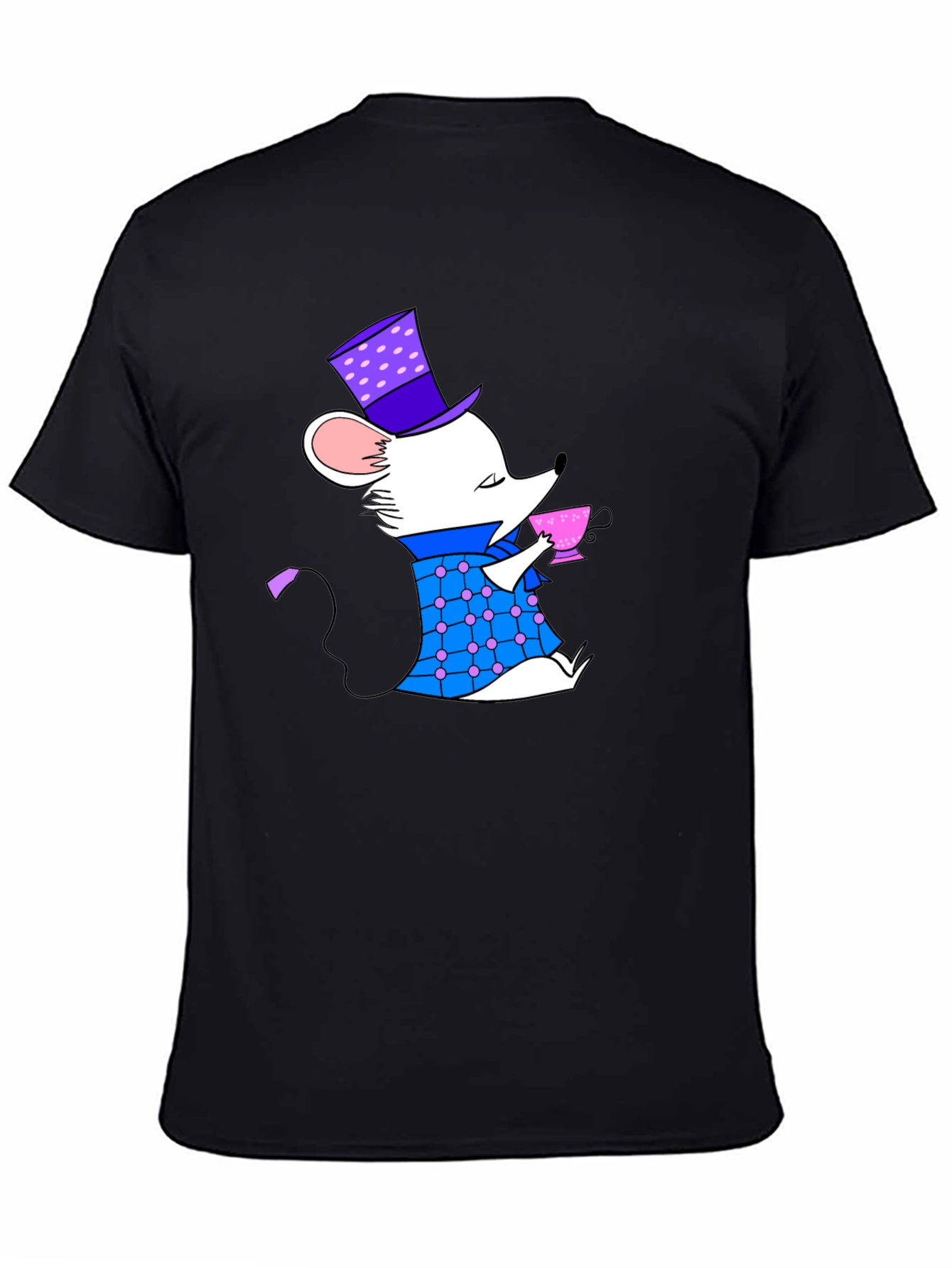 Whimsical Mouse Tea Party Graphic Tee