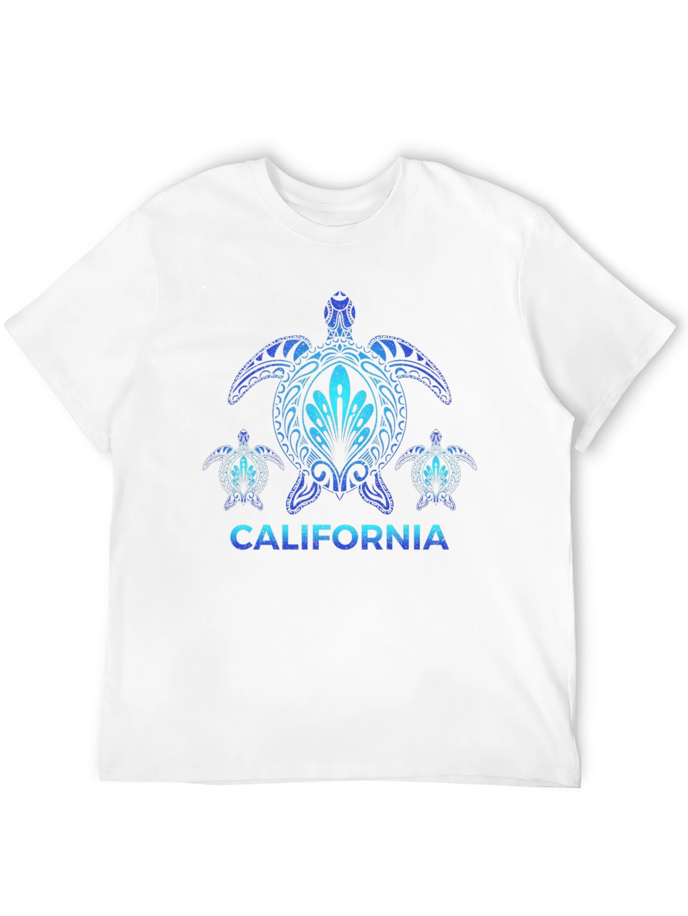 California Sea Turtle Graphic T-Shirt