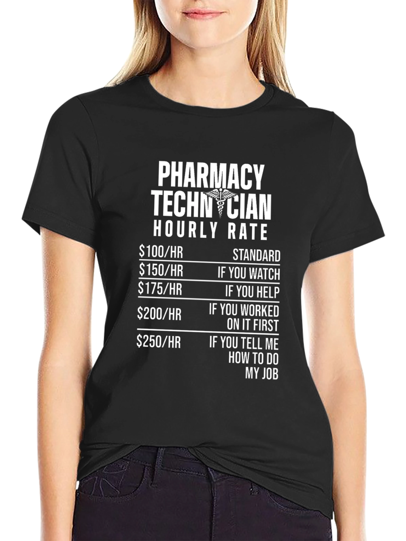 Pharmacy Technician Hourly Rate T-Shirt