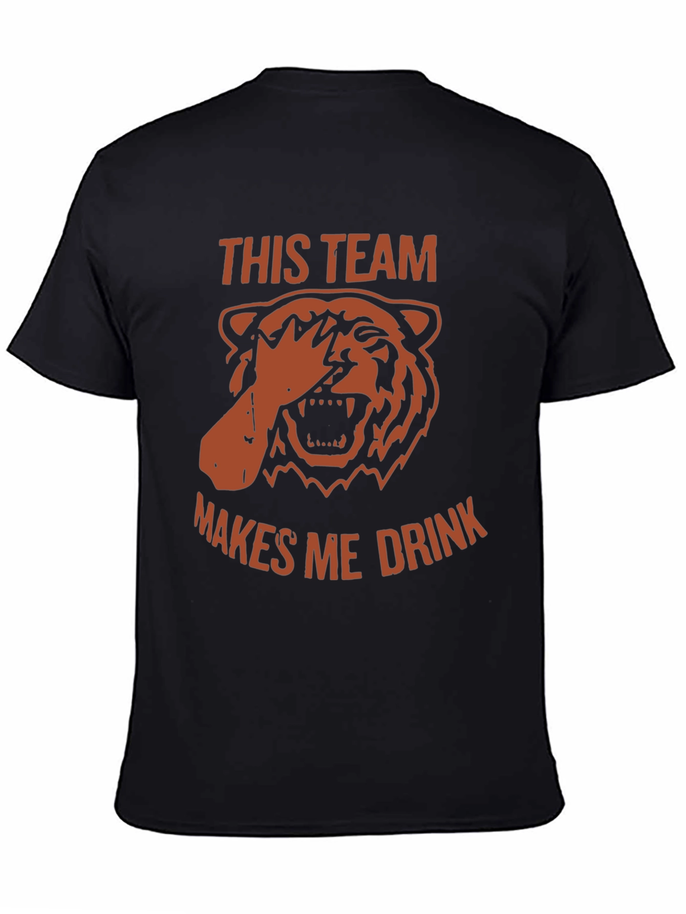 Funny Team Makes Me Drink Graphic Tee