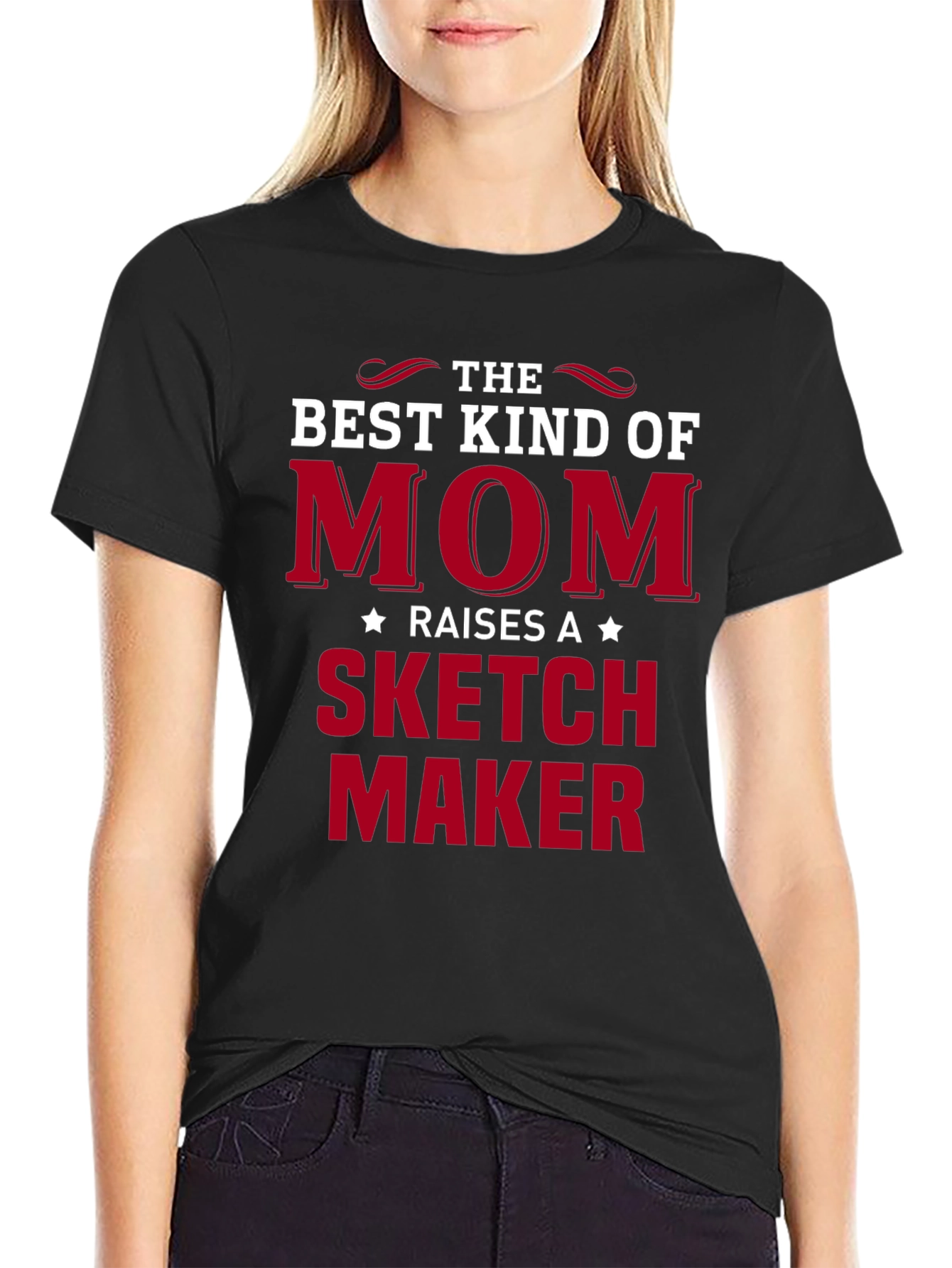 Best Kind of Mom Sketch Maker T-Shirt