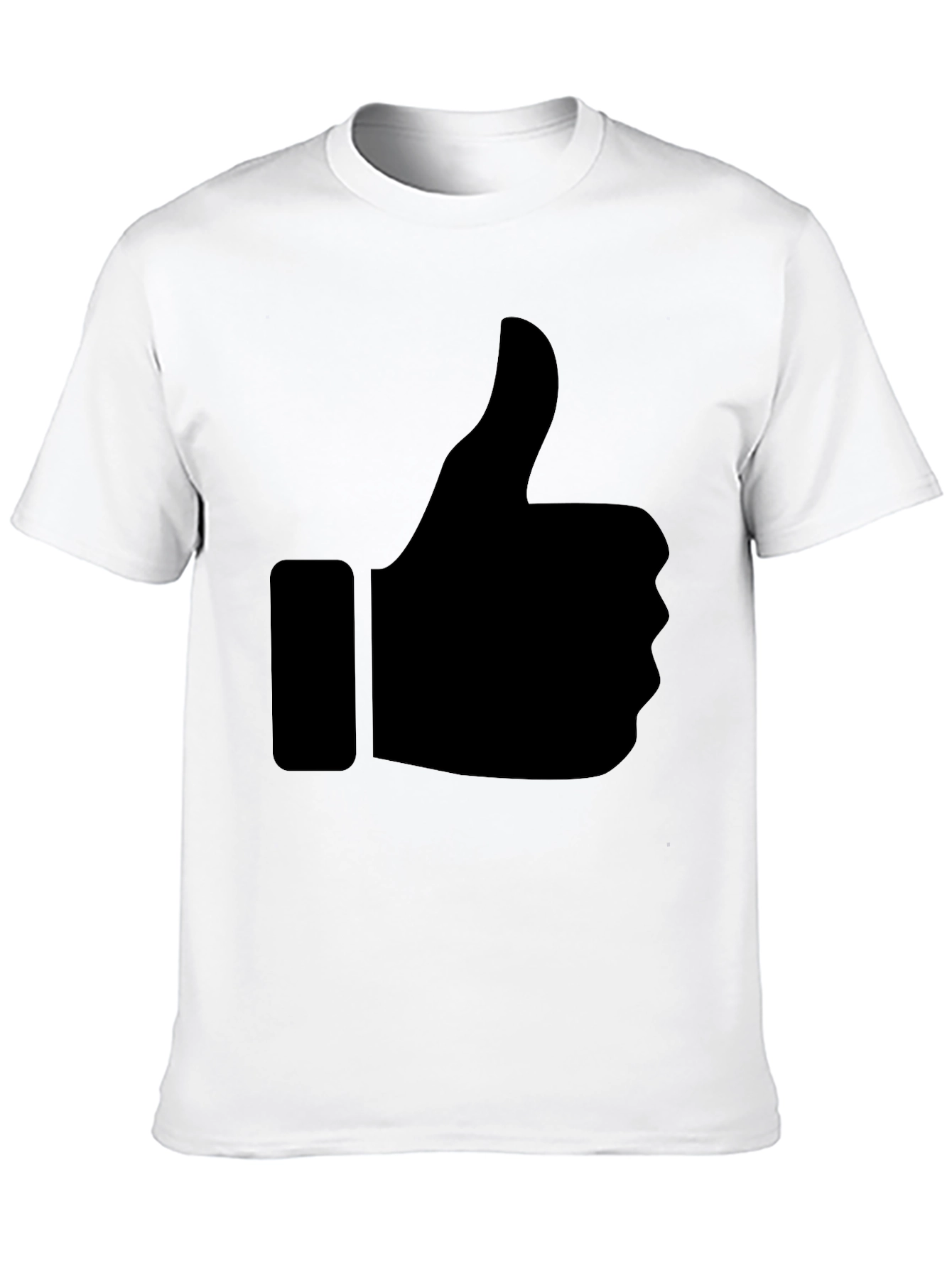 Black Thumbs Up Graphic Tee