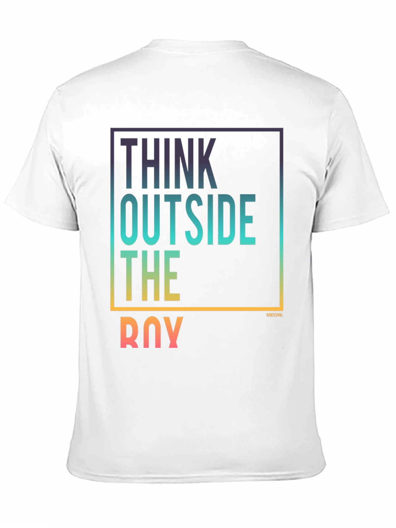 Think Outside the Box Tee - Stylish Graphic T-Shirt