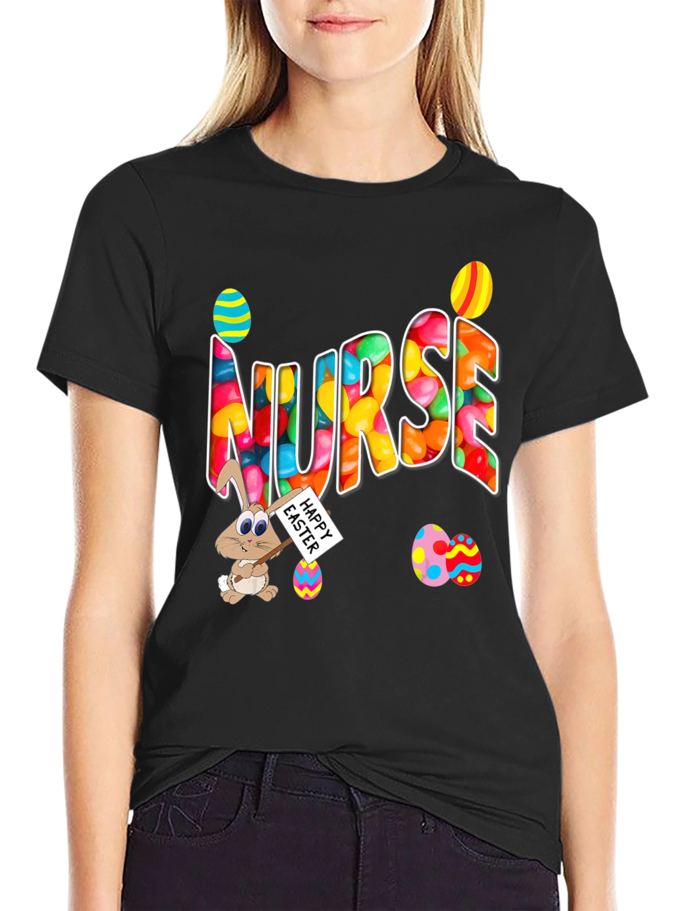 Nurse Easter Bunny T-Shirt
