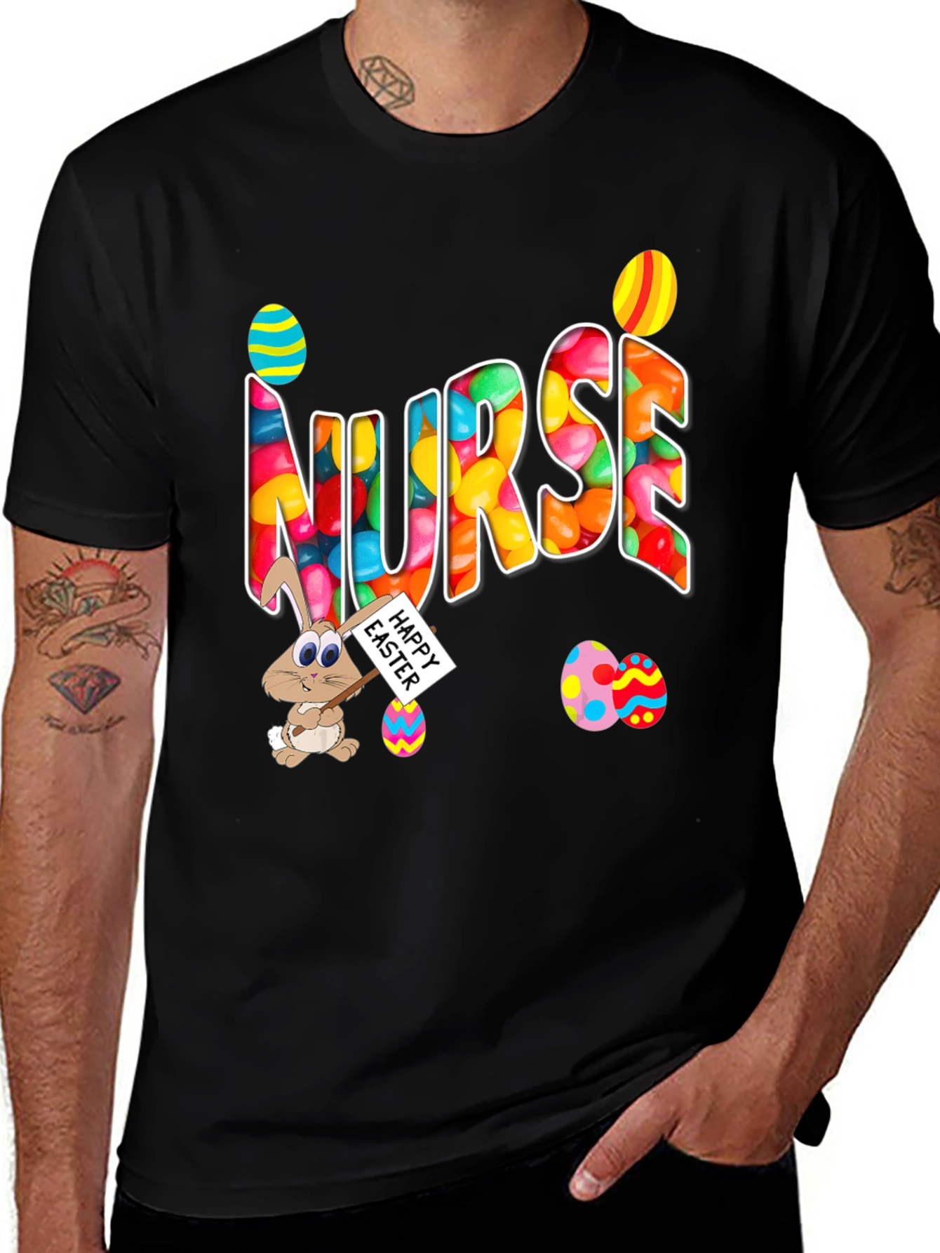 Nurse Easter Bunny T-Shirt