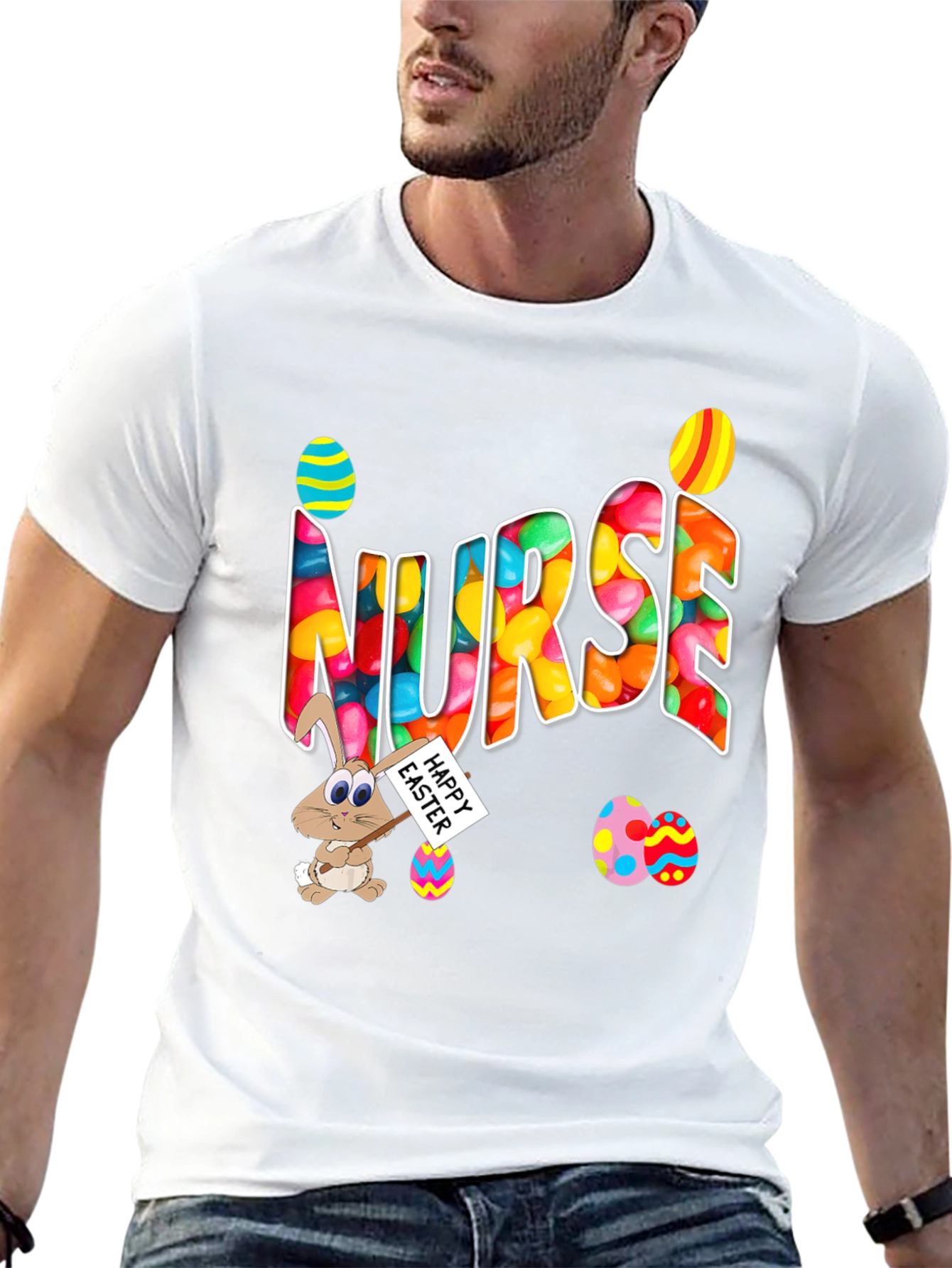 Nurse Easter Bunny T-Shirt