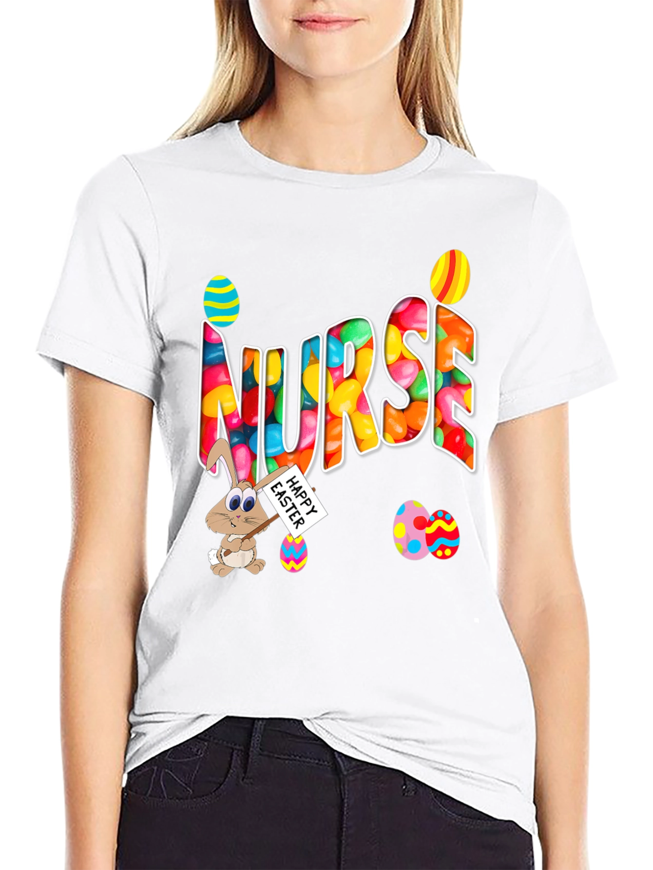 Nurse Easter Bunny T-Shirt