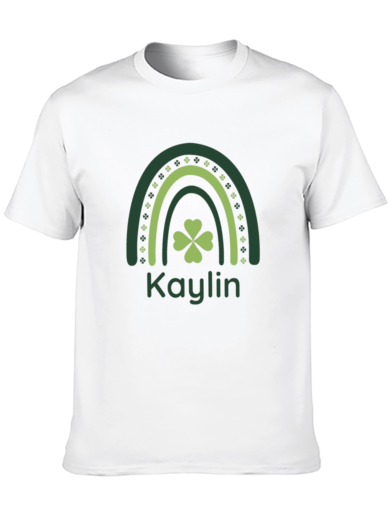 St. Patricks Day Rainbow Personalized T-Shirt