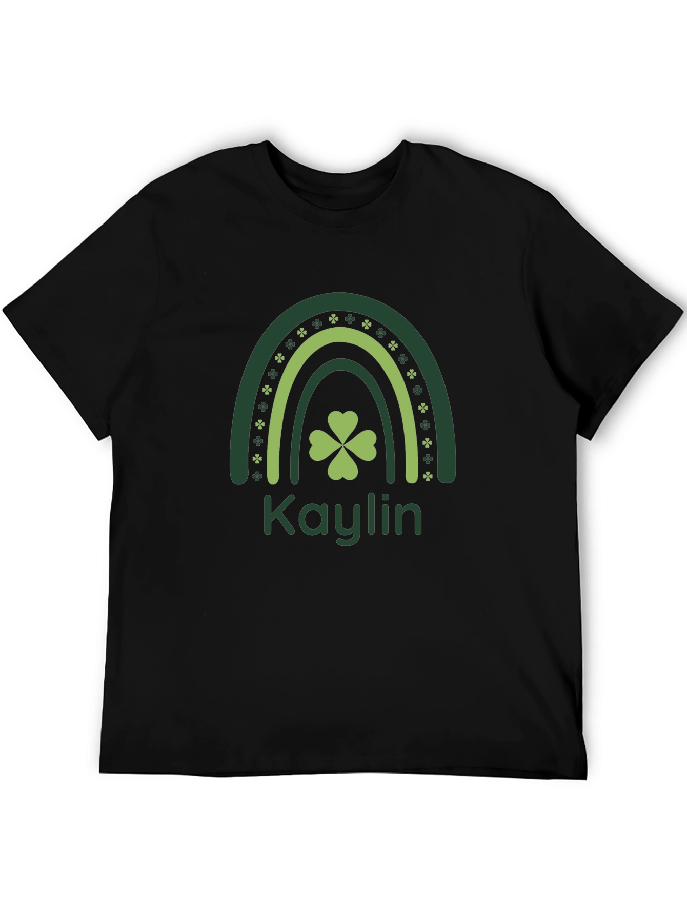 St. Patricks Day Rainbow Personalized T-Shirt