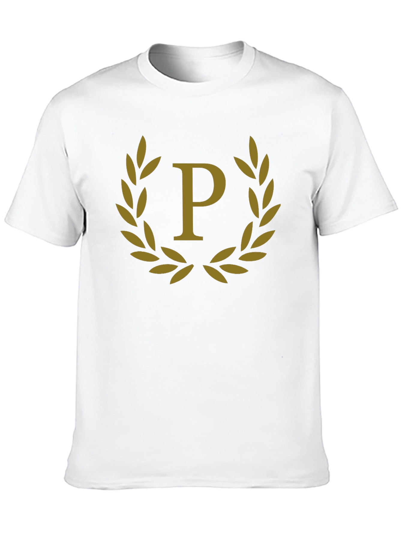 Monogram P Graphic T-Shirt - Black