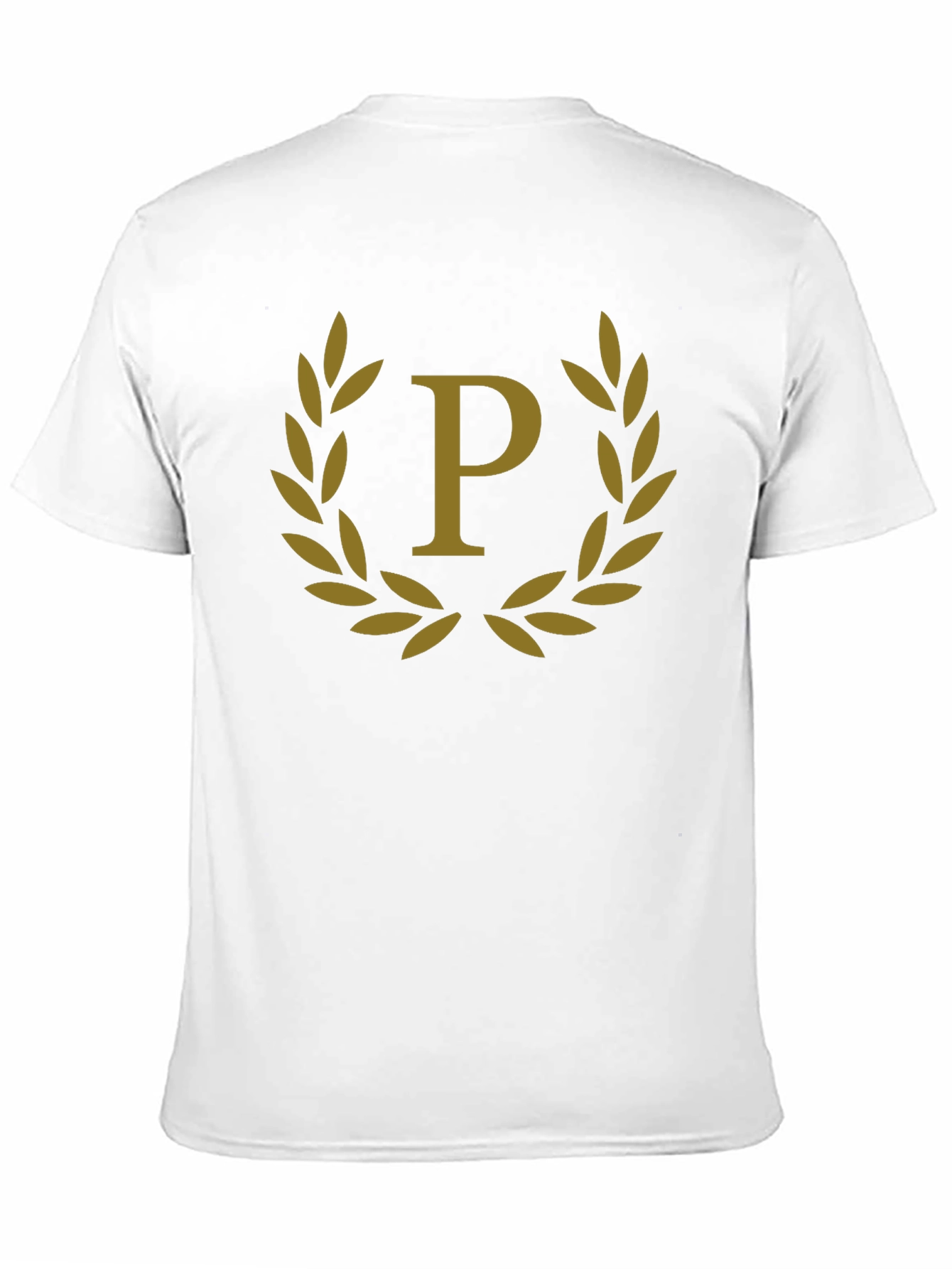 Monogram P Graphic T-Shirt - Black