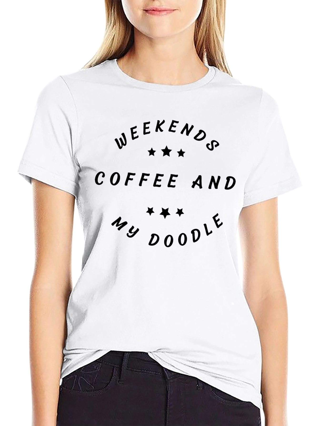 Weekends Coffee and My Doodle T-Shirt