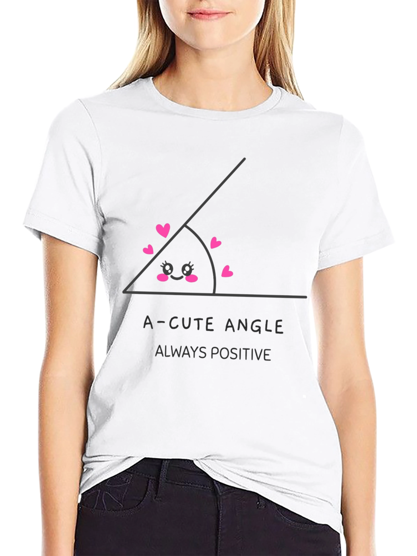Cute Angle Humor Graphic Tee