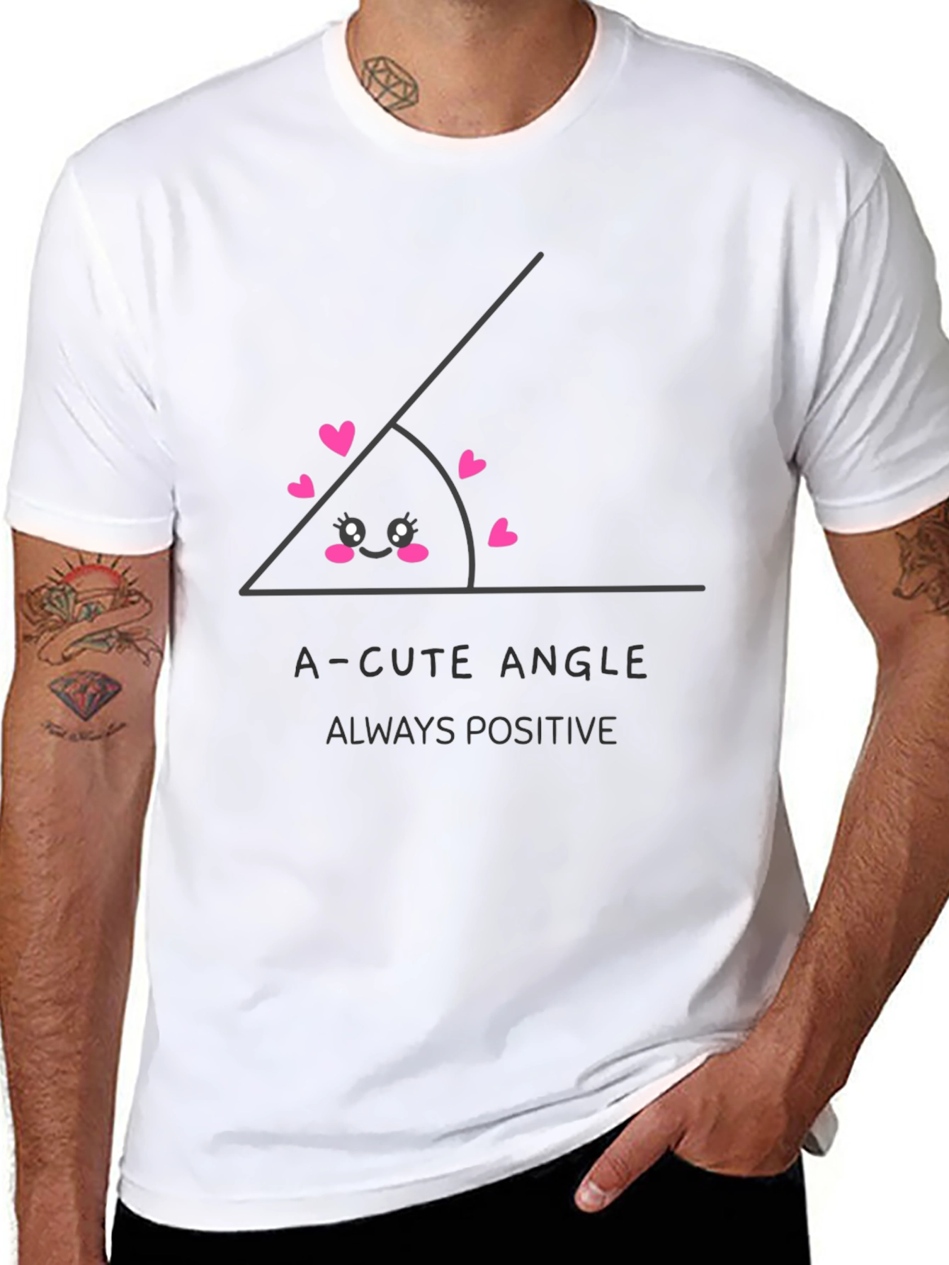 Cute Angle Humor Graphic Tee