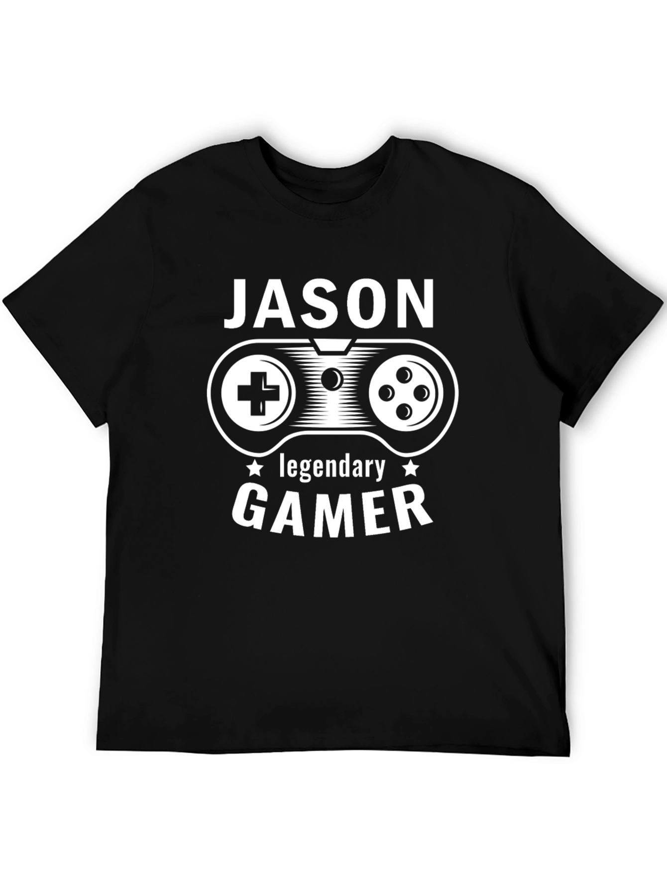 Jason Legendary Gamer Black T-Shirt