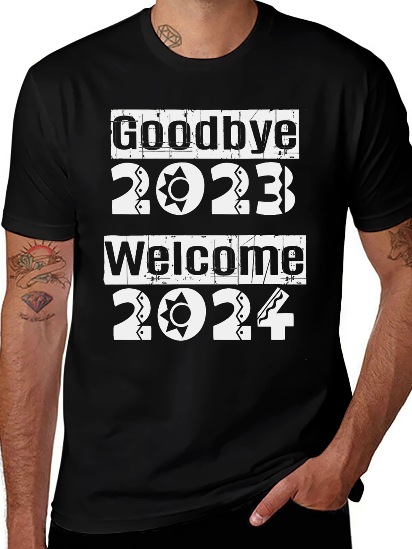Goodbye 2023 Welcome 2024 T-Shirt