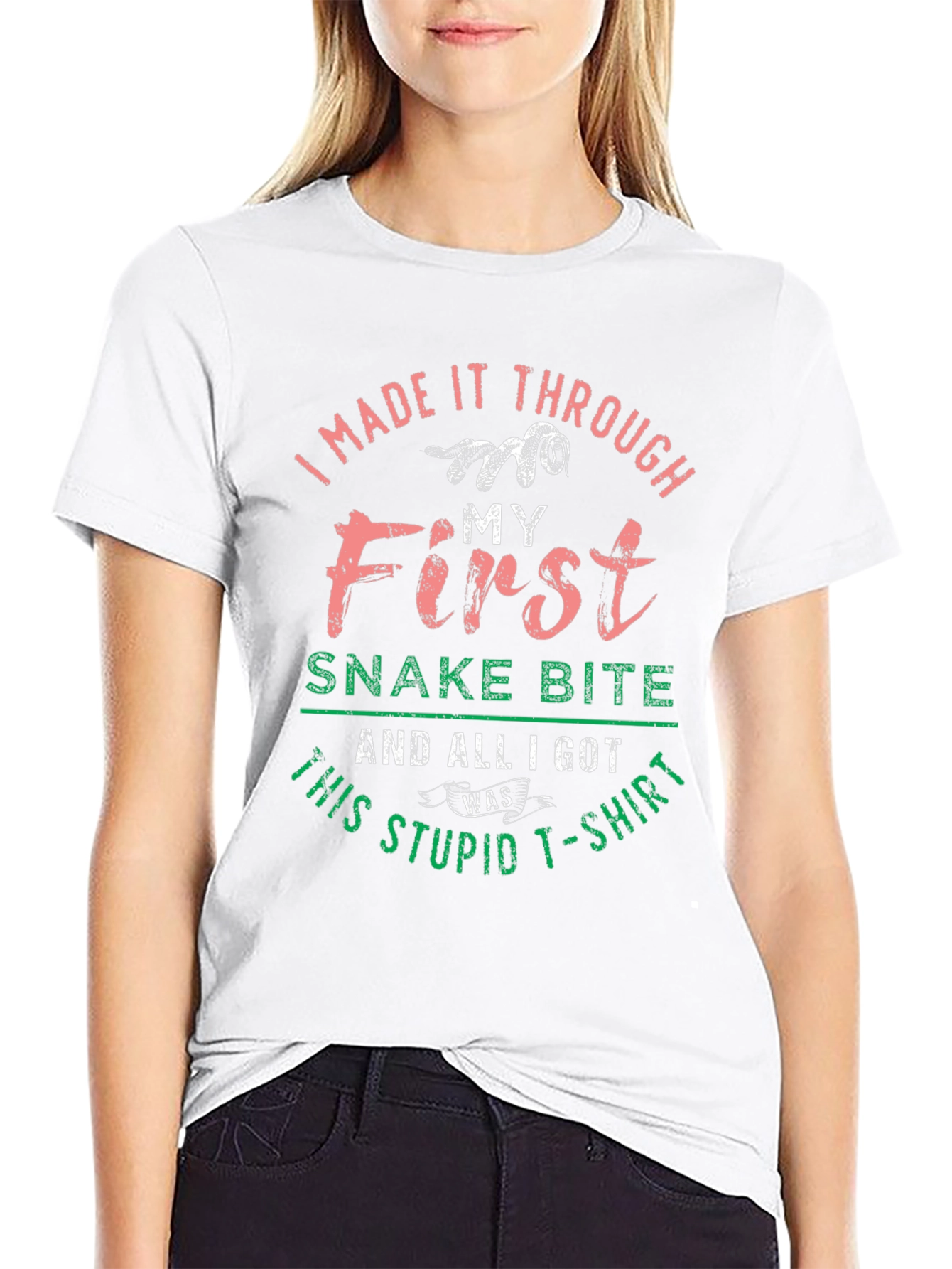 Funny Snake Bite T-Shirt