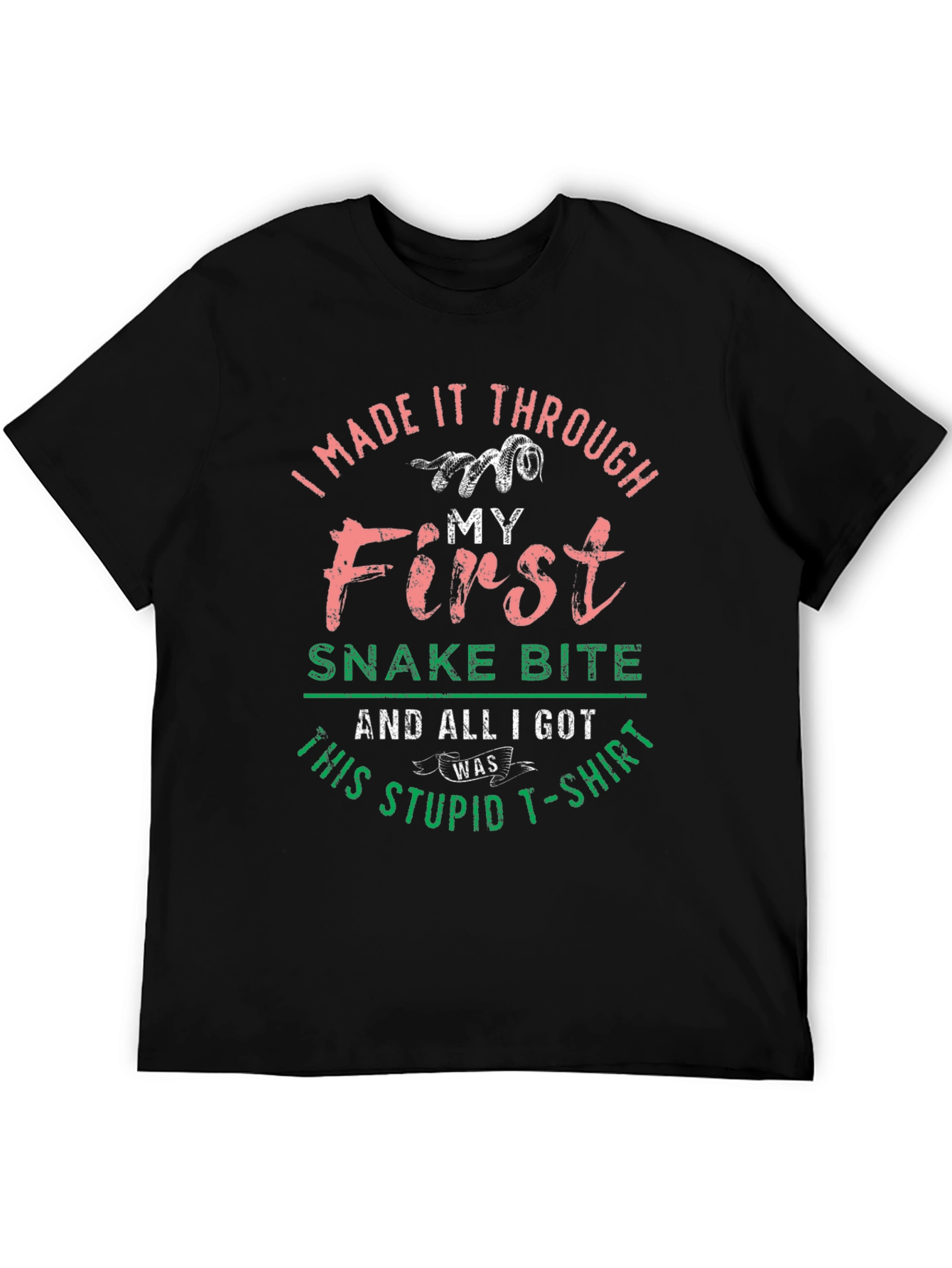 Funny Snake Bite T-Shirt