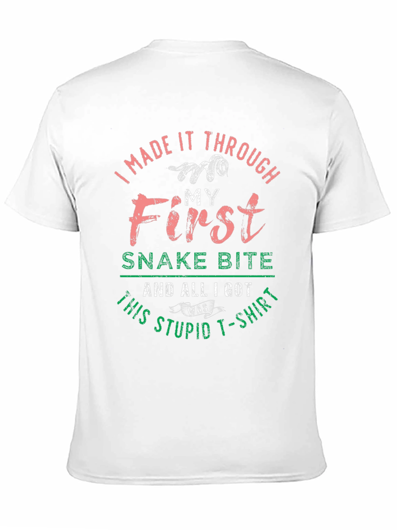 Funny Snake Bite T-Shirt