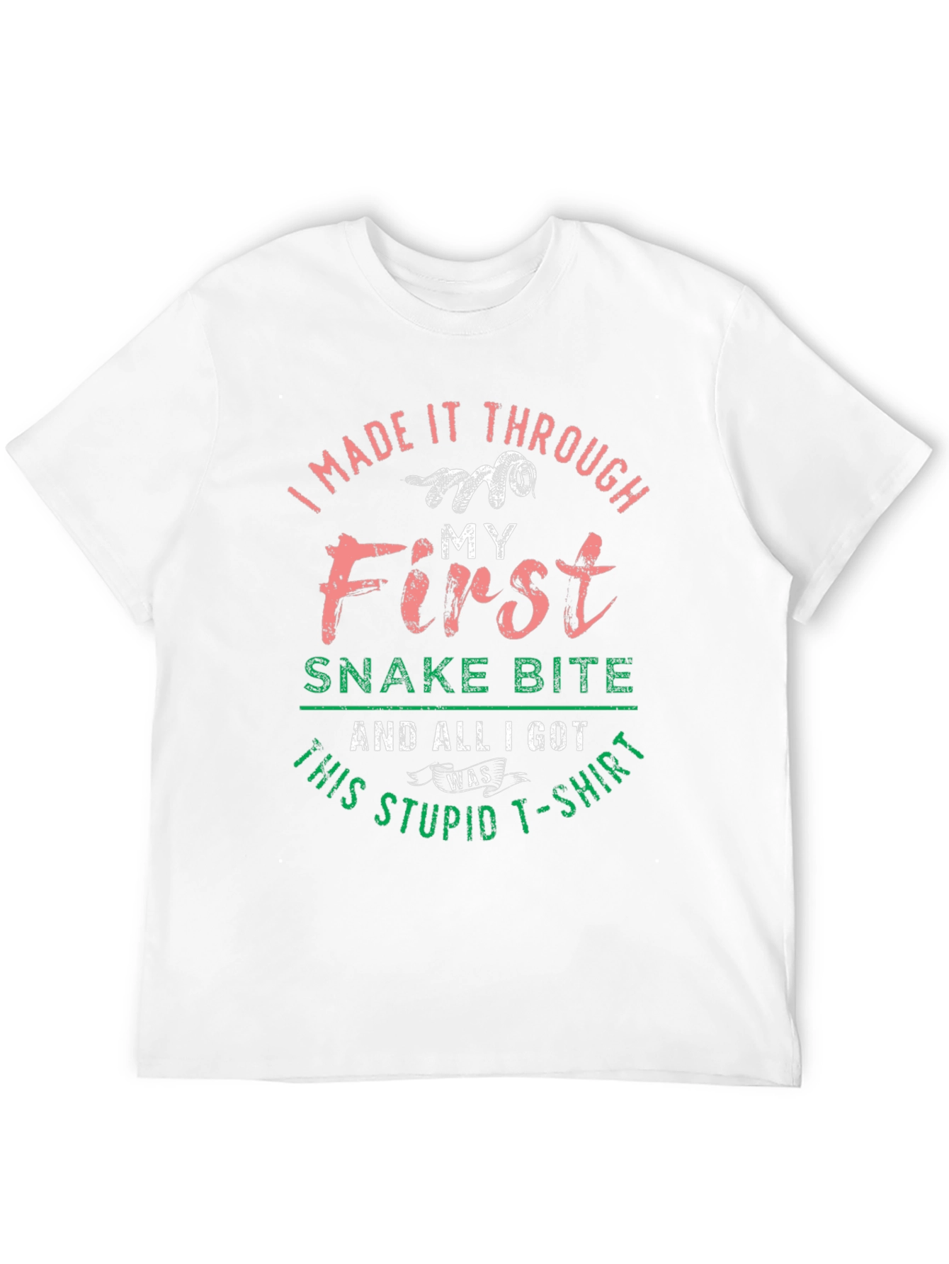 Funny Snake Bite T-Shirt