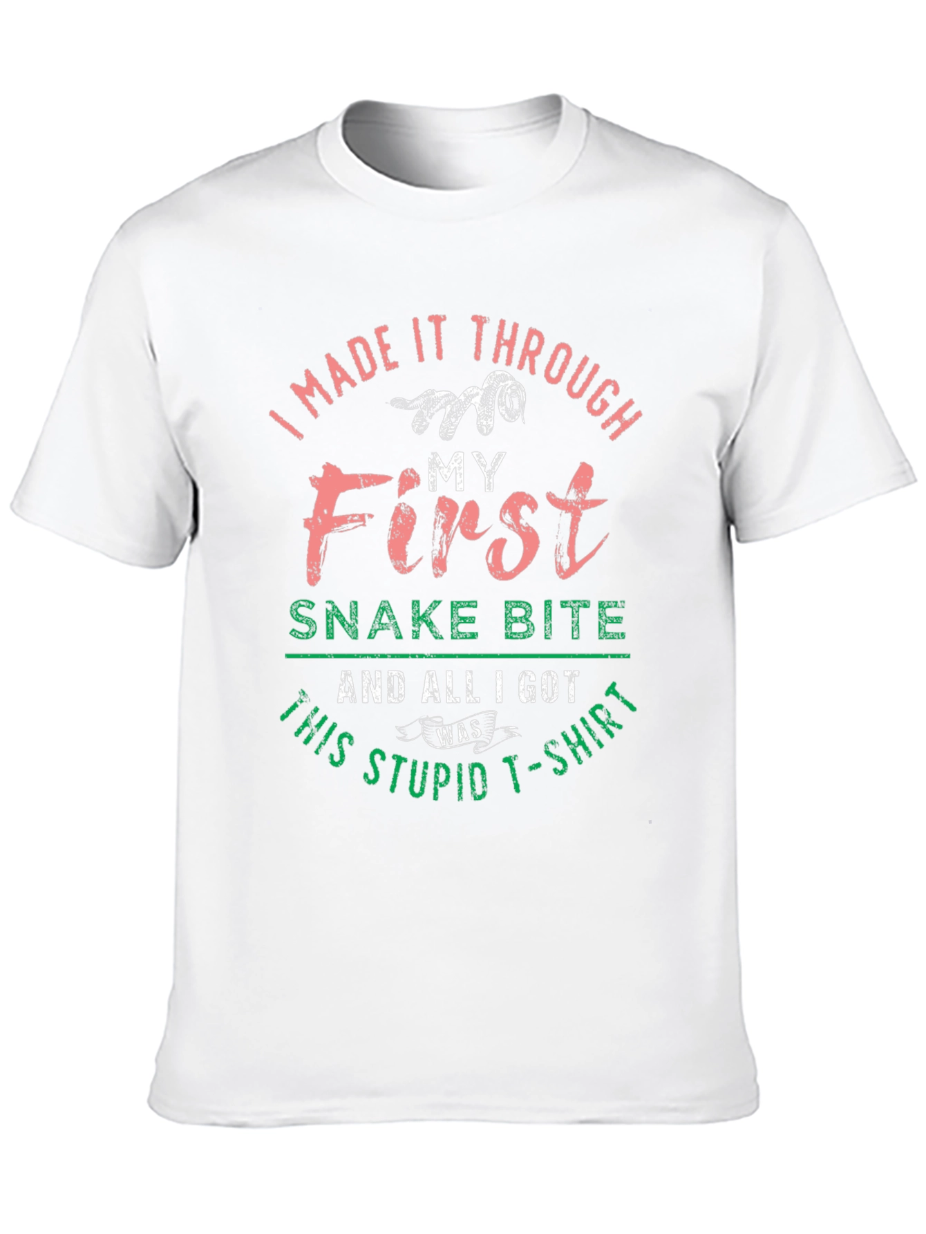 Funny Snake Bite T-Shirt