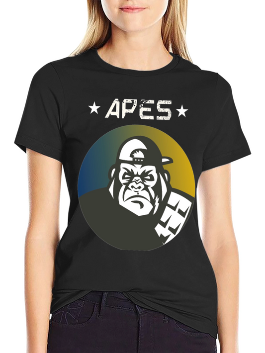 Apes Graphic Tee - Cool Gorilla Design