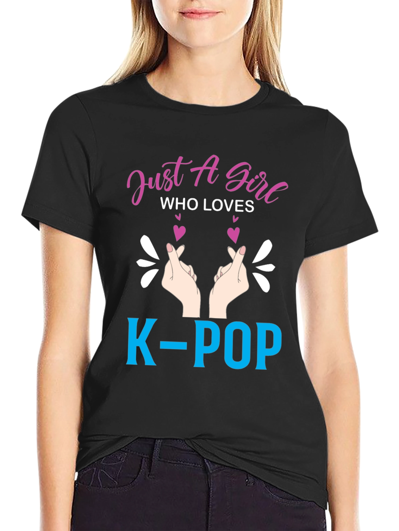 Just a Girl Who Loves K-Pop T-Shirt
