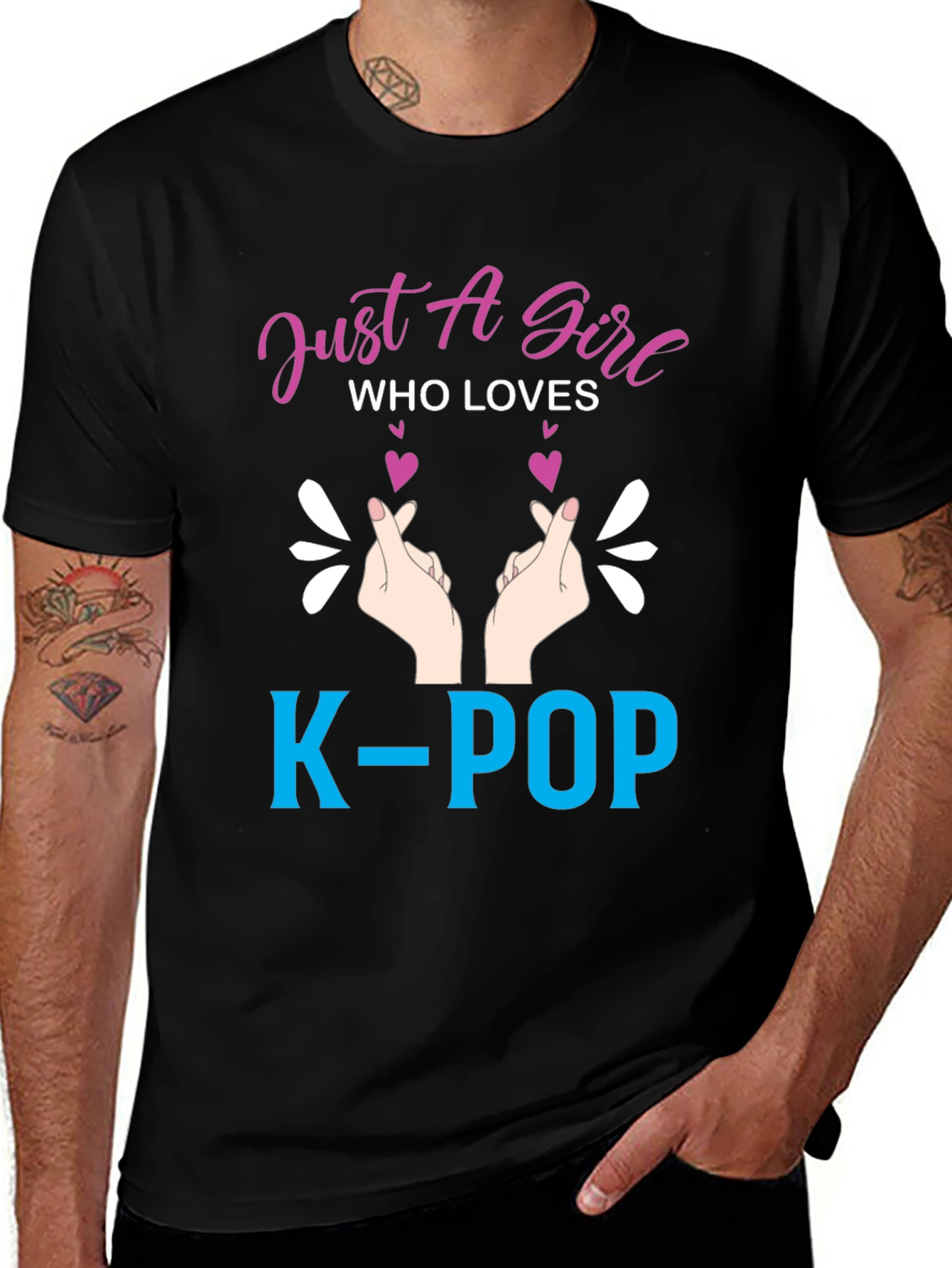 Just a Girl Who Loves K-Pop T-Shirt