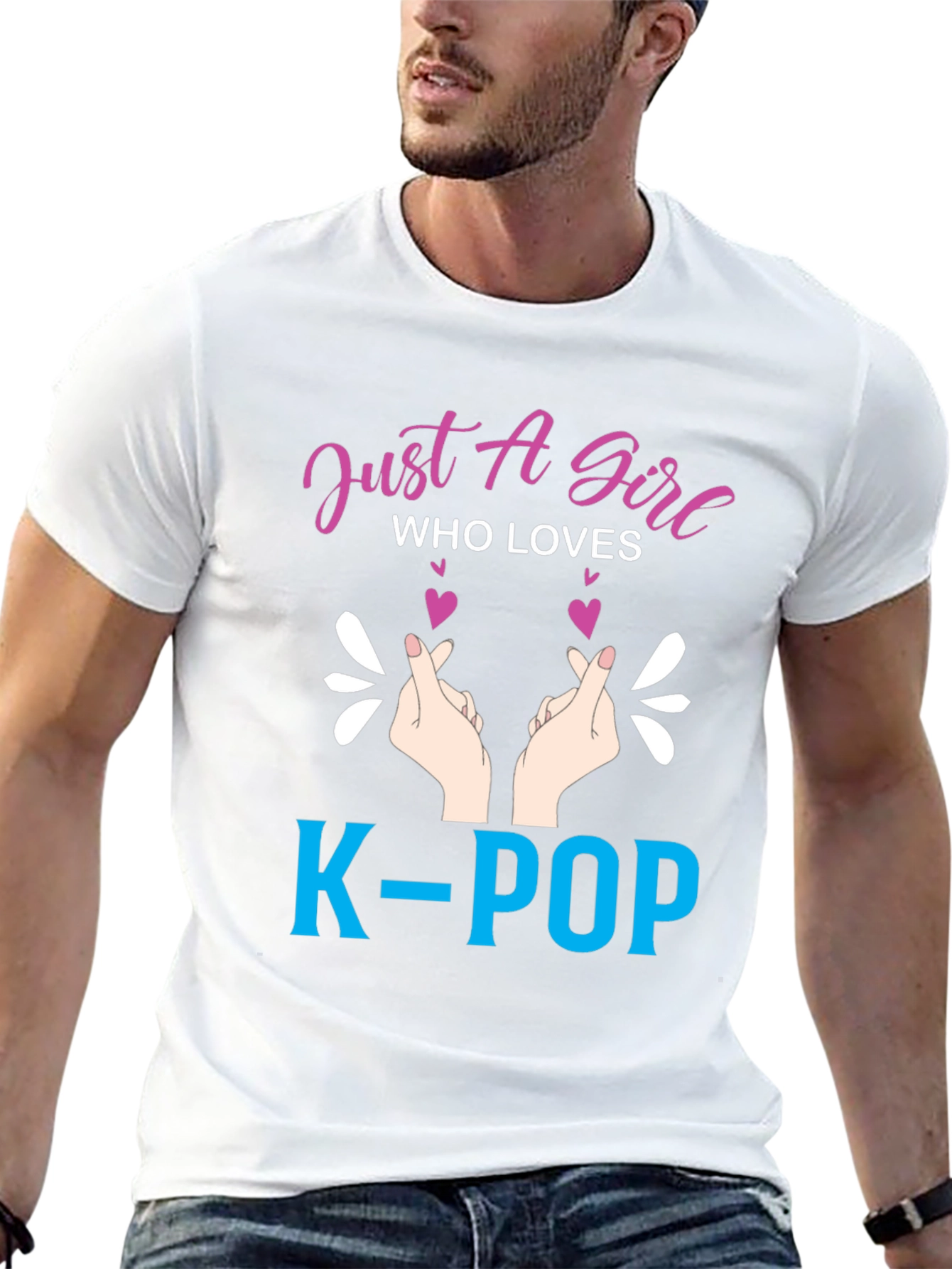Just a Girl Who Loves K-Pop T-Shirt