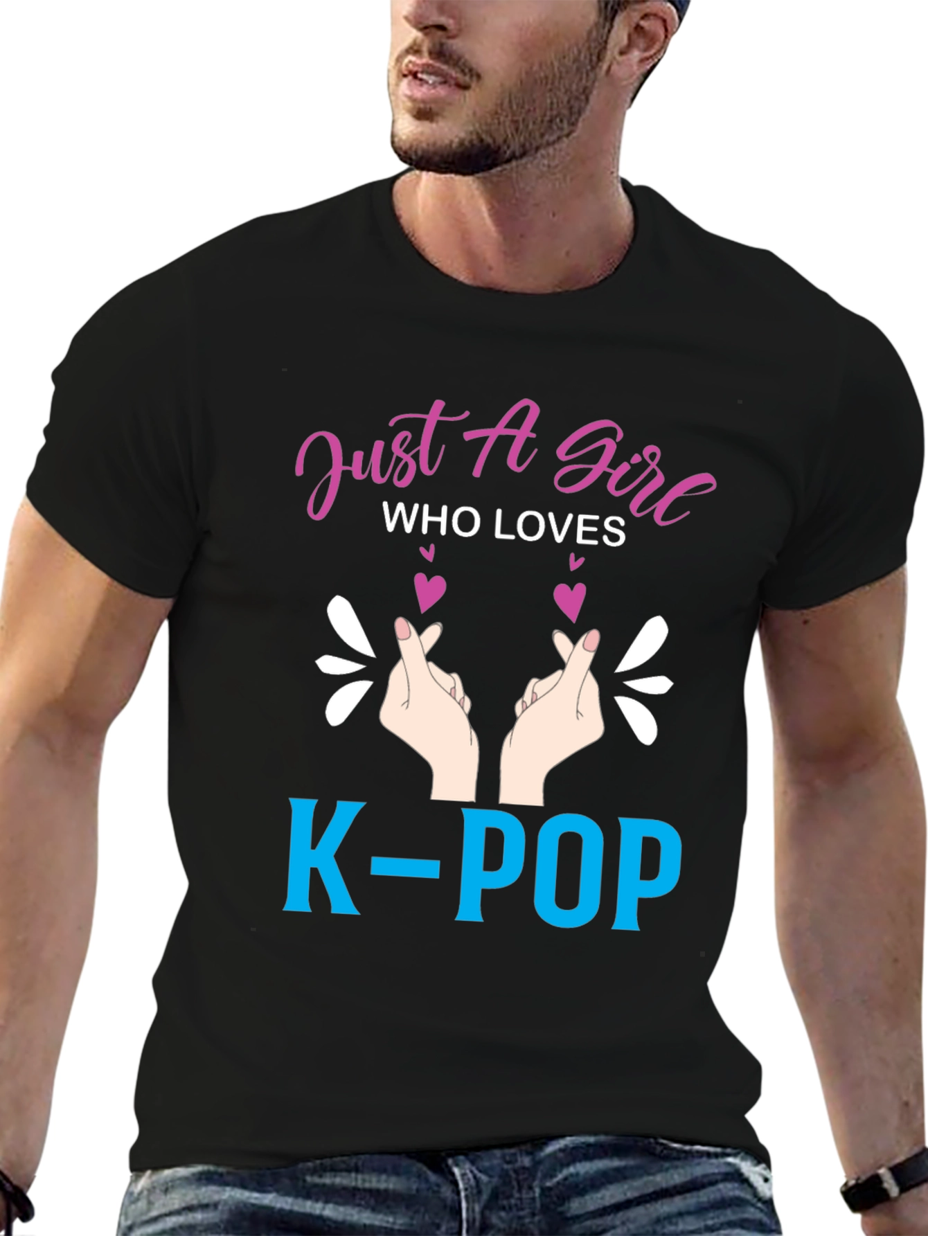 Just a Girl Who Loves K-Pop T-Shirt