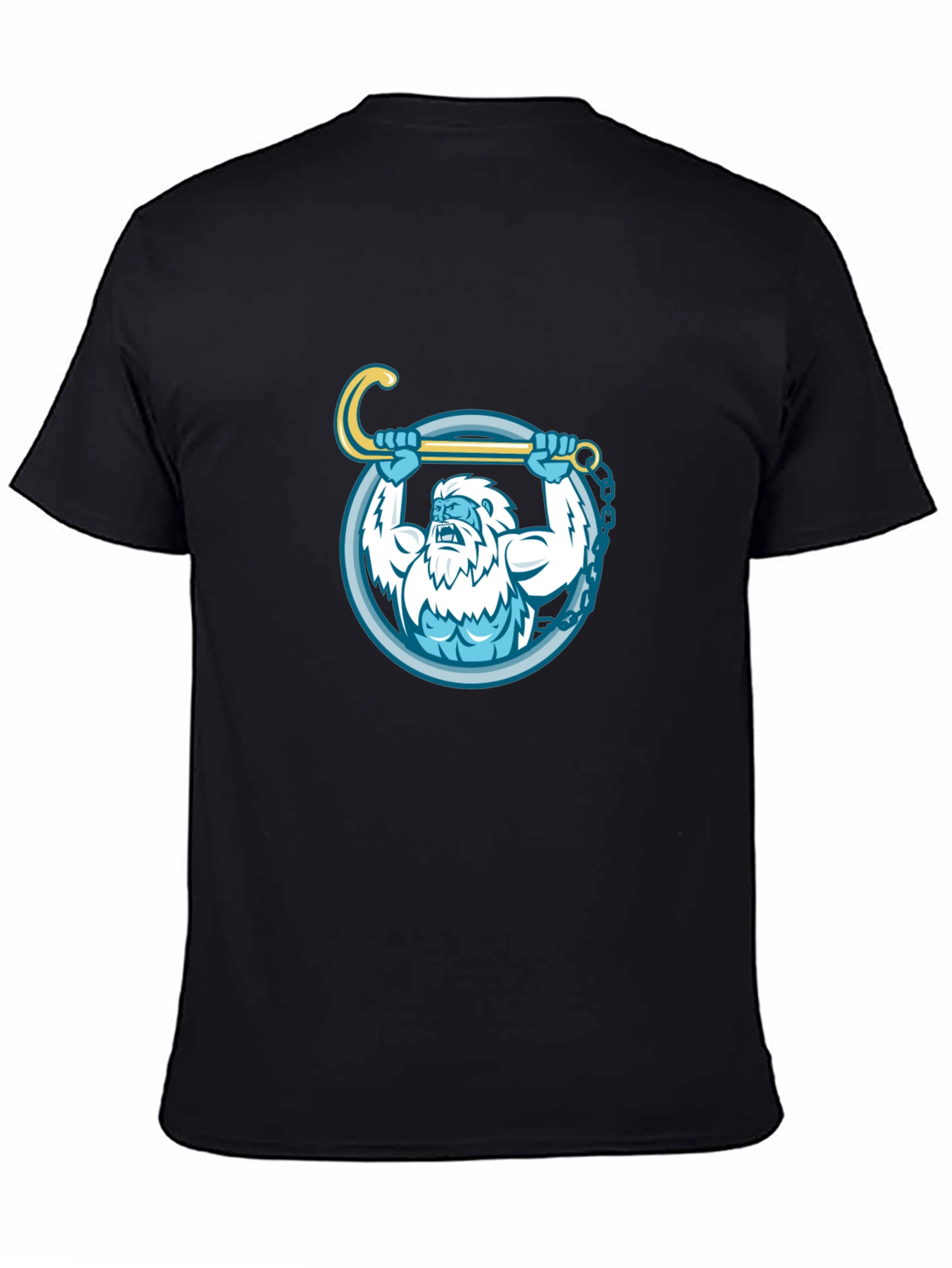 Yeti Strongman T-Shirt - Weightlifting Monster Tee