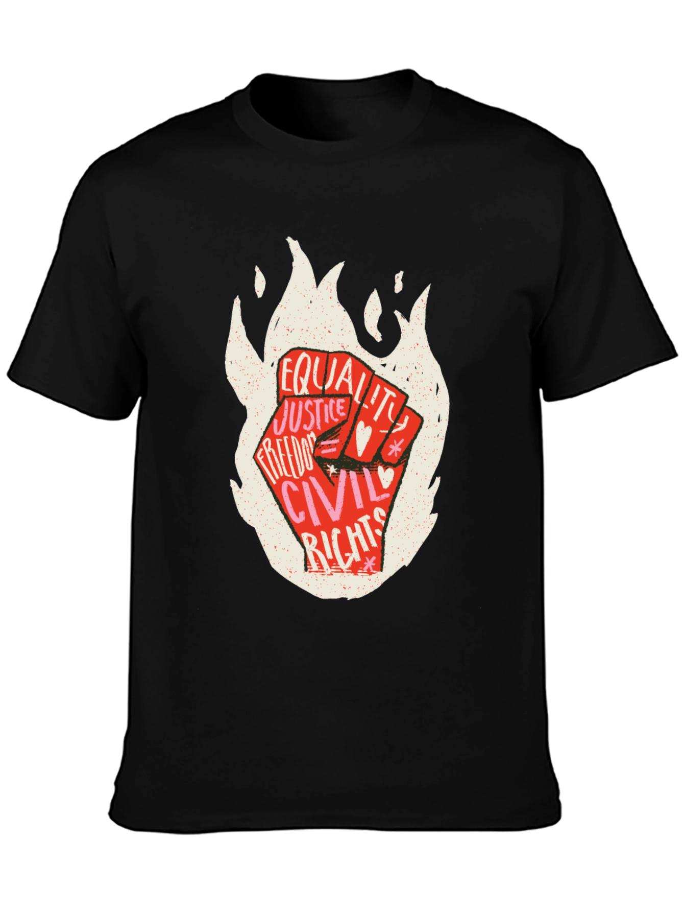 Equality Justice Civil Rights Graphic T-Shirt