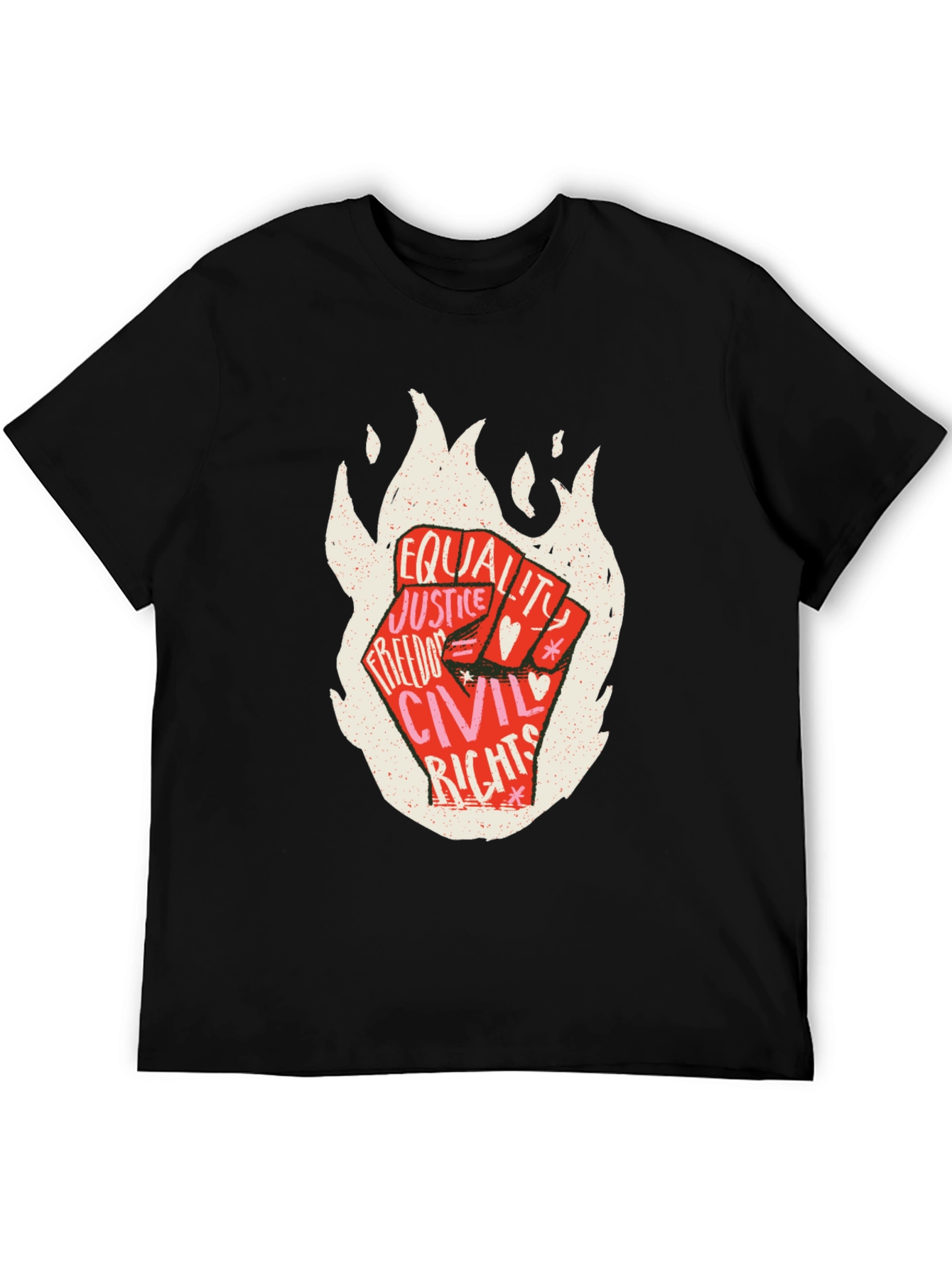Equality Justice Civil Rights Graphic T-Shirt