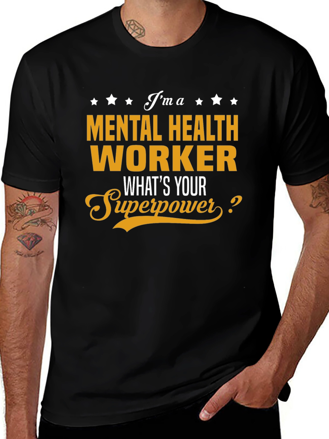 Mental Health Worker Superpower T-Shirt