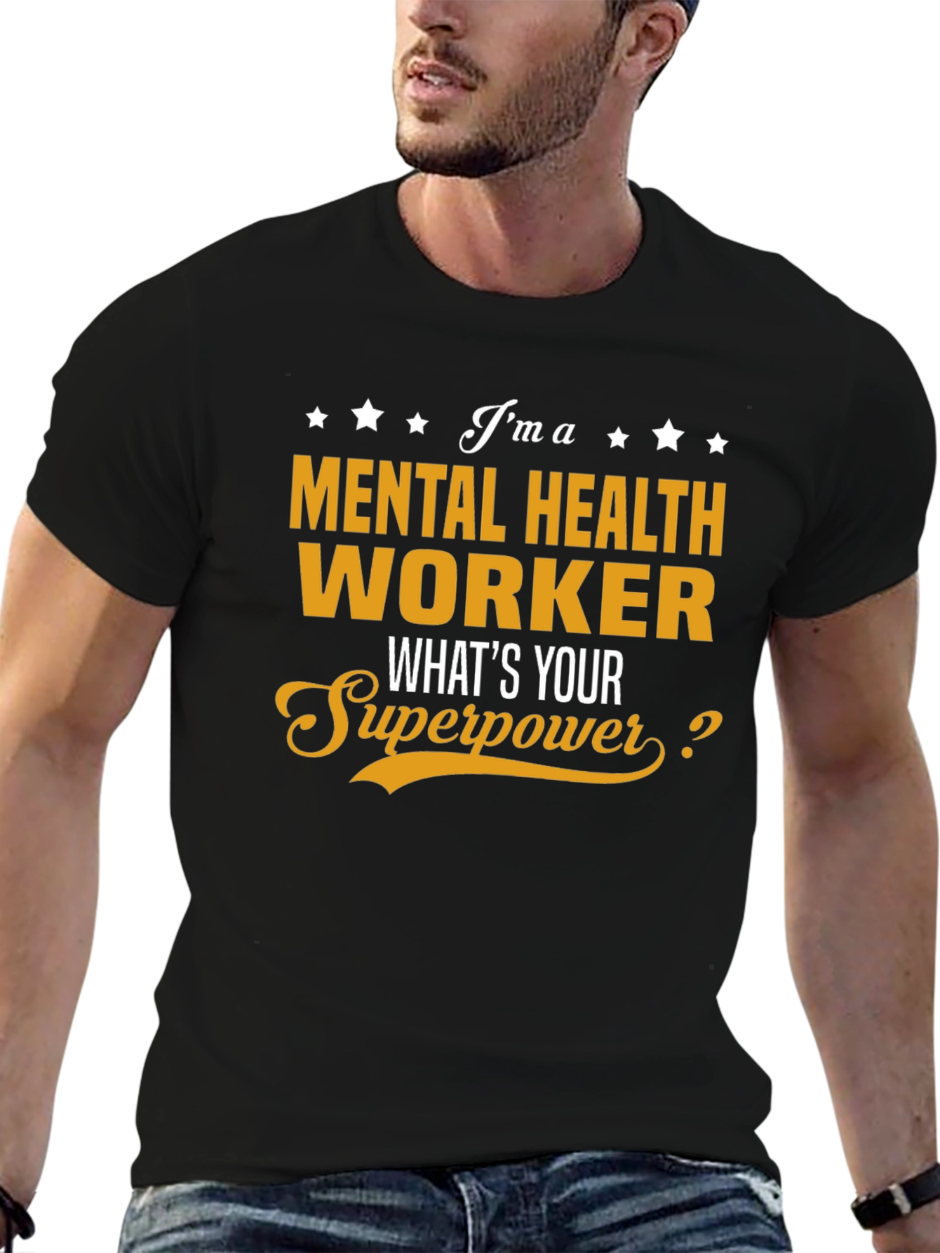 Mental Health Worker Superpower T-Shirt