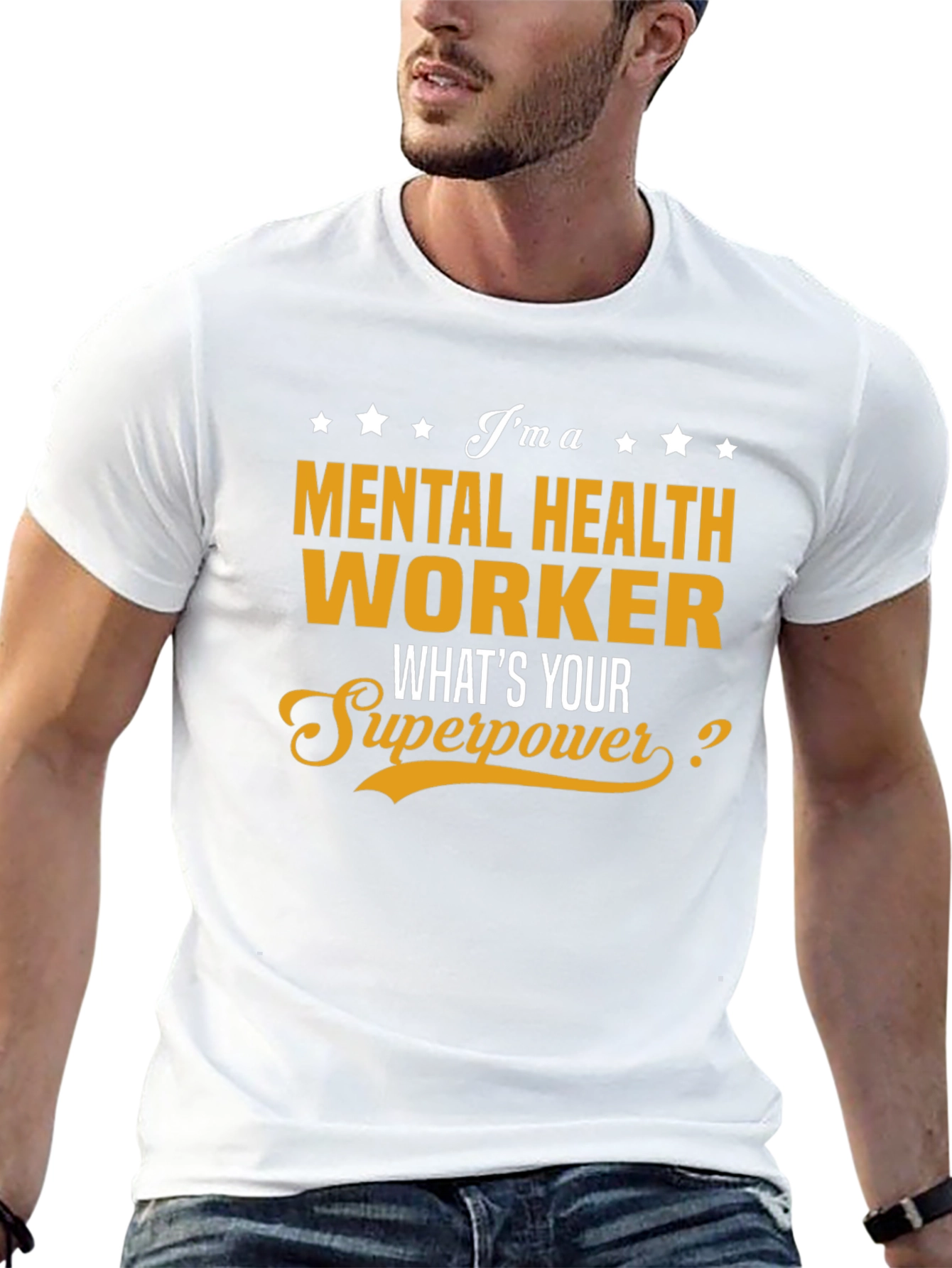 Mental Health Worker Superpower T-Shirt