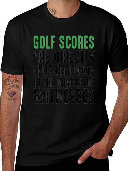 Funny Golf Scores T-Shirt
