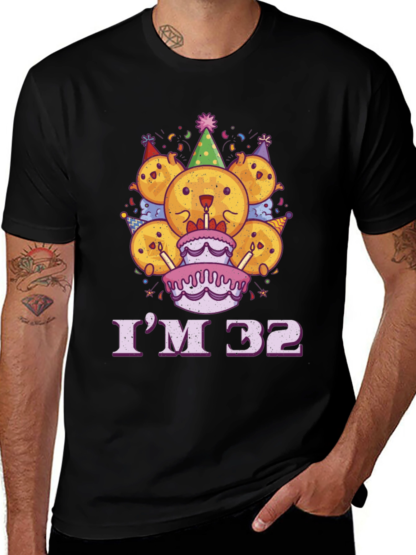 Im 32 Birthday Bear T-Shirt