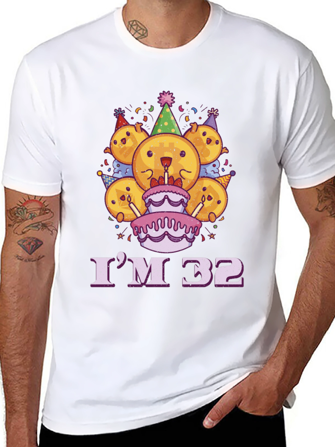 Im 32 Birthday Bear T-Shirt