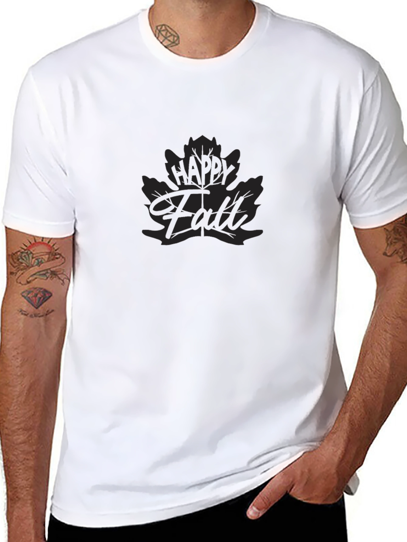 Happy Fall T-Shirt - Trendy Autumn Tee