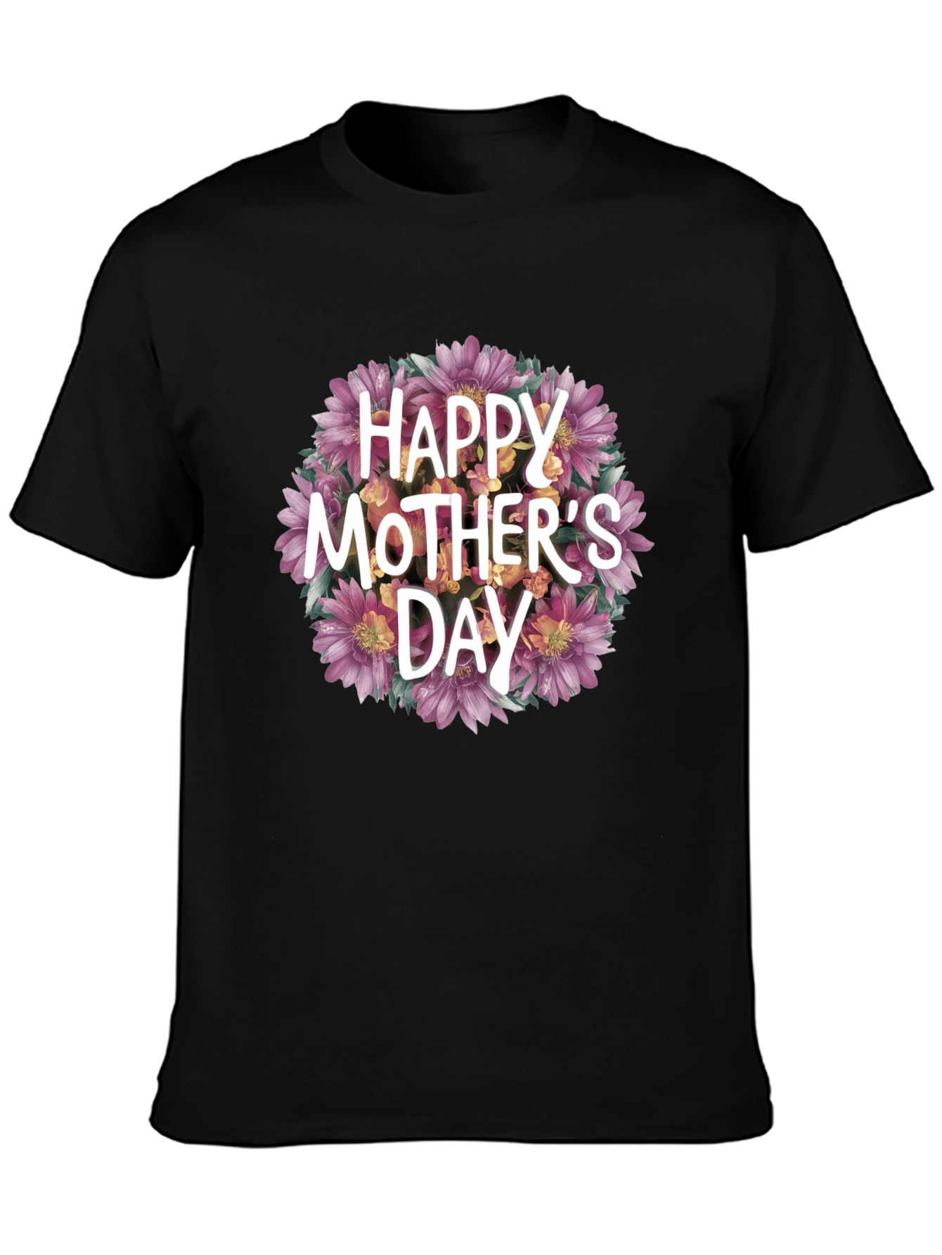 Happy Mothers Day Floral T-Shirt