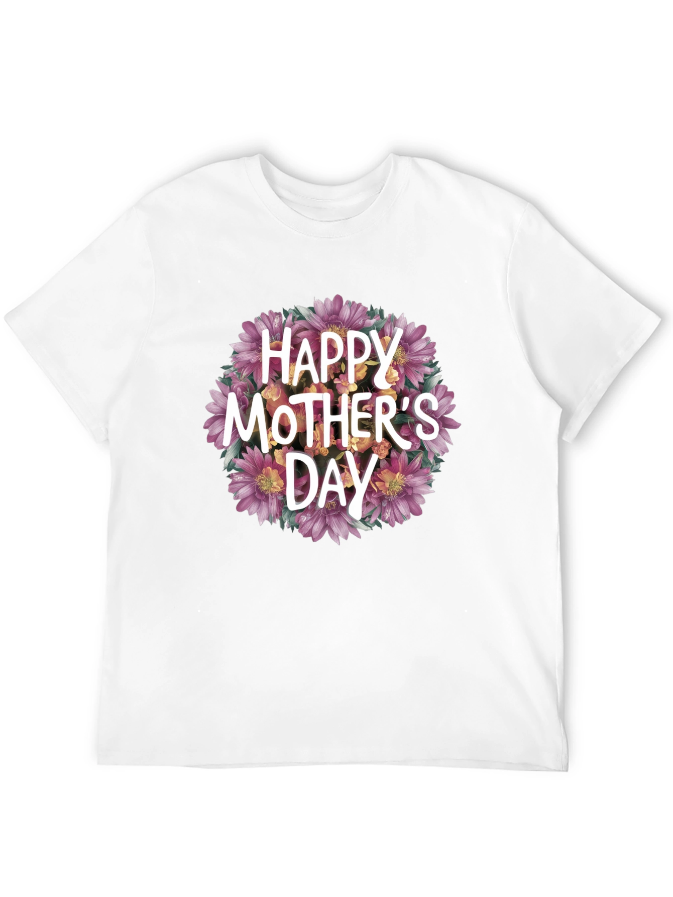 Happy Mothers Day Floral T-Shirt