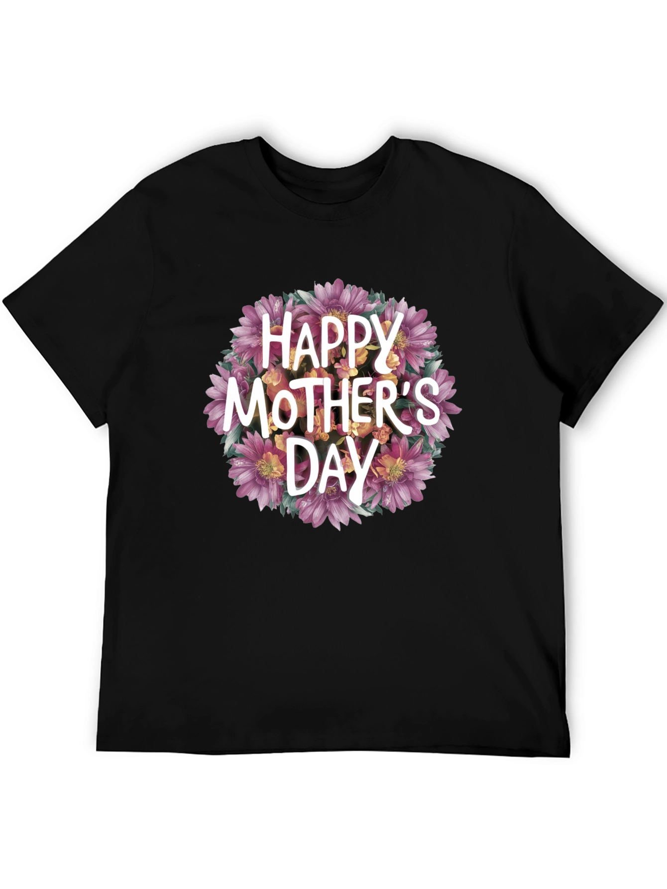 Happy Mothers Day Floral T-Shirt