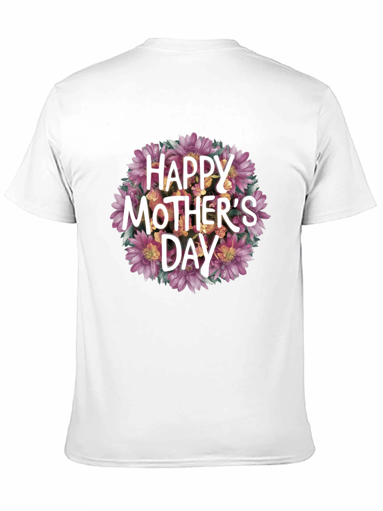 Happy Mothers Day Floral T-Shirt