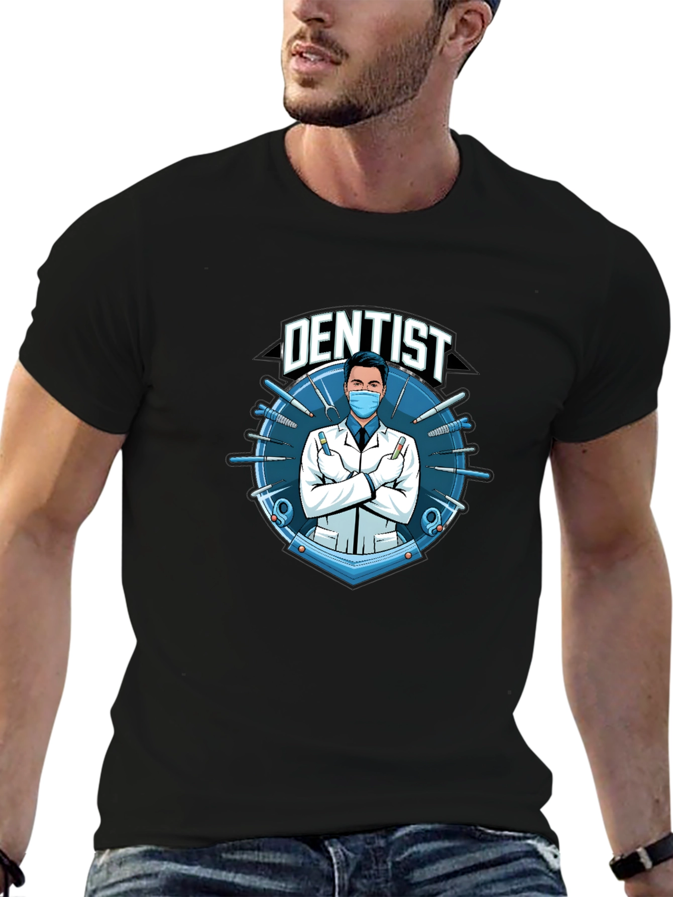 Dentist Graphic T-Shirt - Unique Design